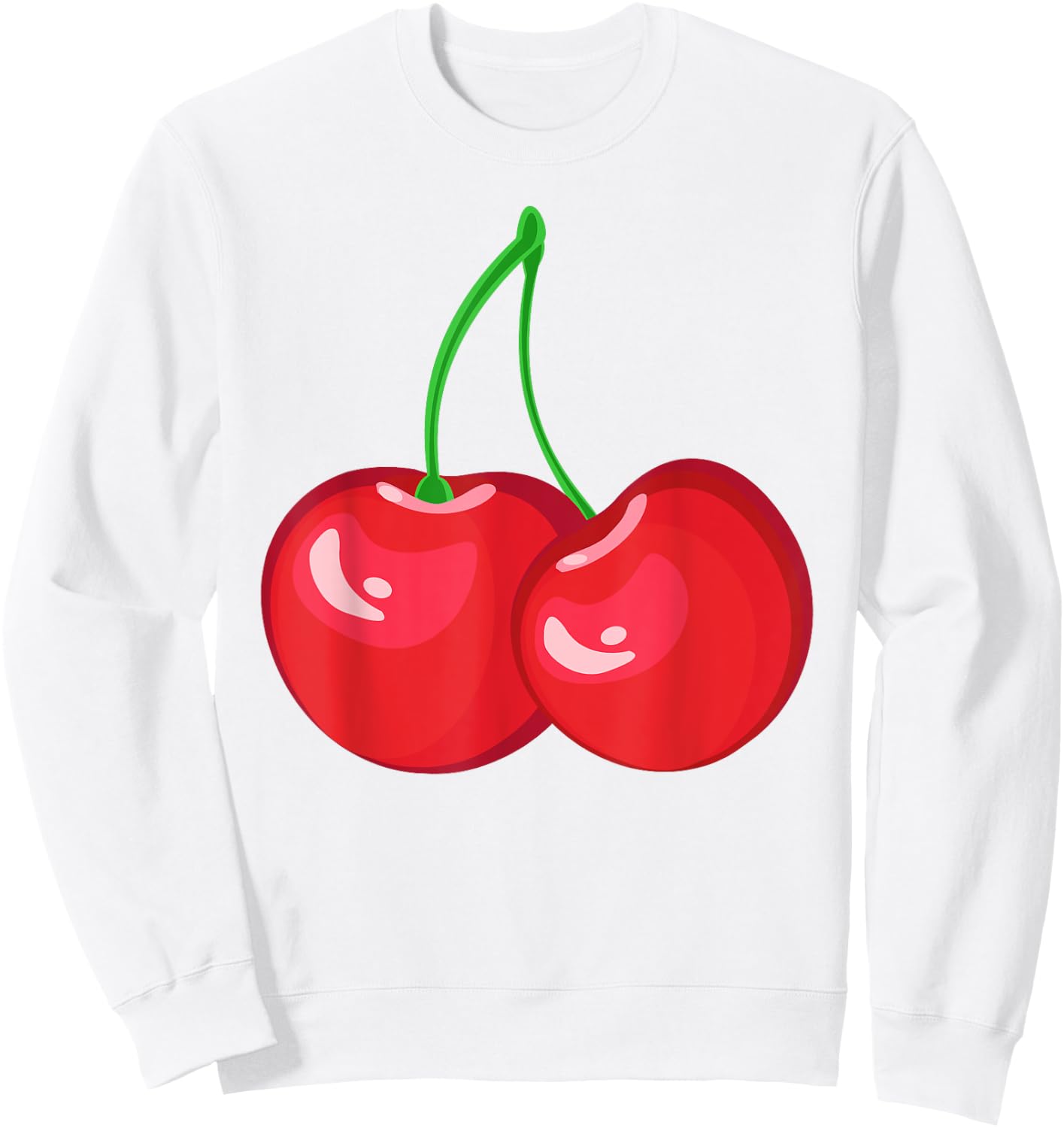 Cherry Cherry Costume Shirt Sweatshirt - Sweatshirt | White