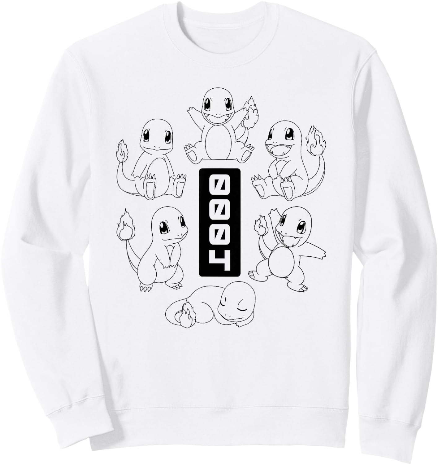 Pokémon - Charmander #0004 Sweatshirt - Sweatshirt | White
