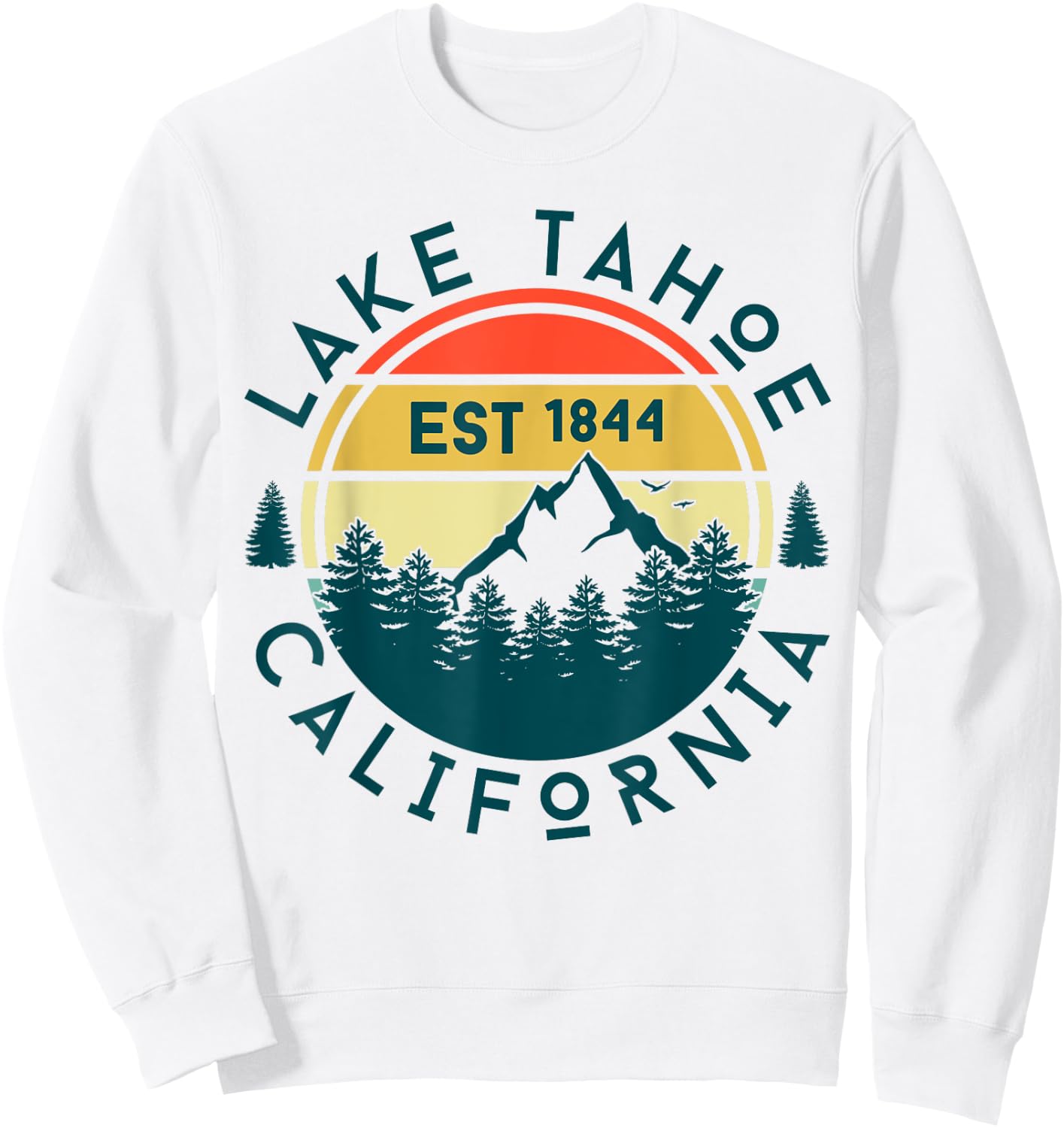 Lake Tahoe Sweatshirt - Sweatshirt | White