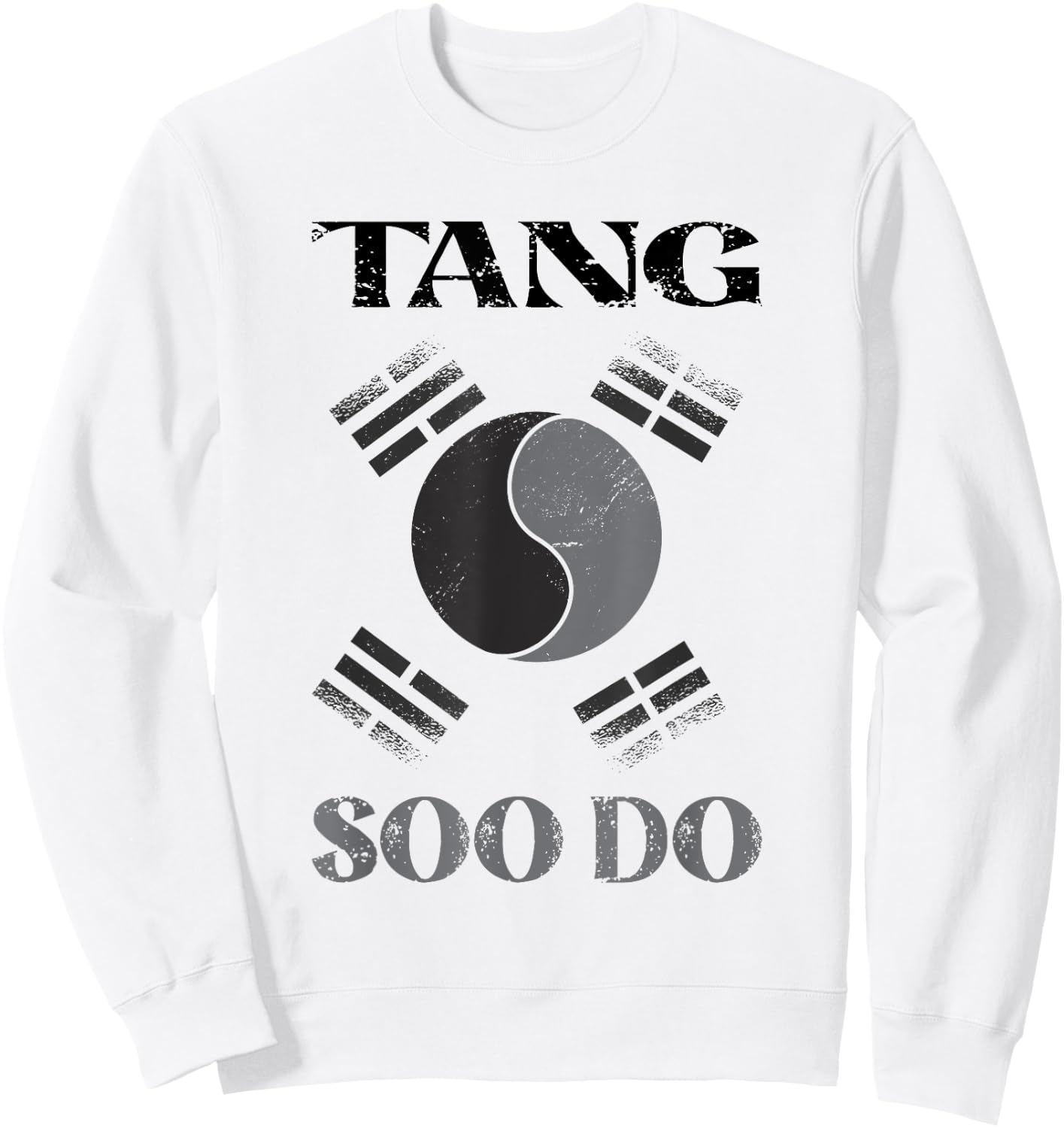 Tang Soo Do Martial Arts Sweatshirt - Sweatshirt | White