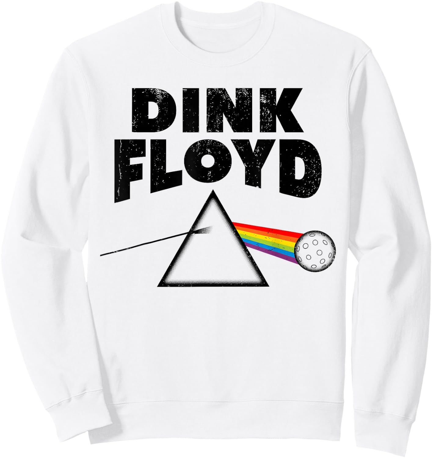 Dink Pickleball Player Sport Lover Women Funny Sweatshirt - Sweatshirt | White
