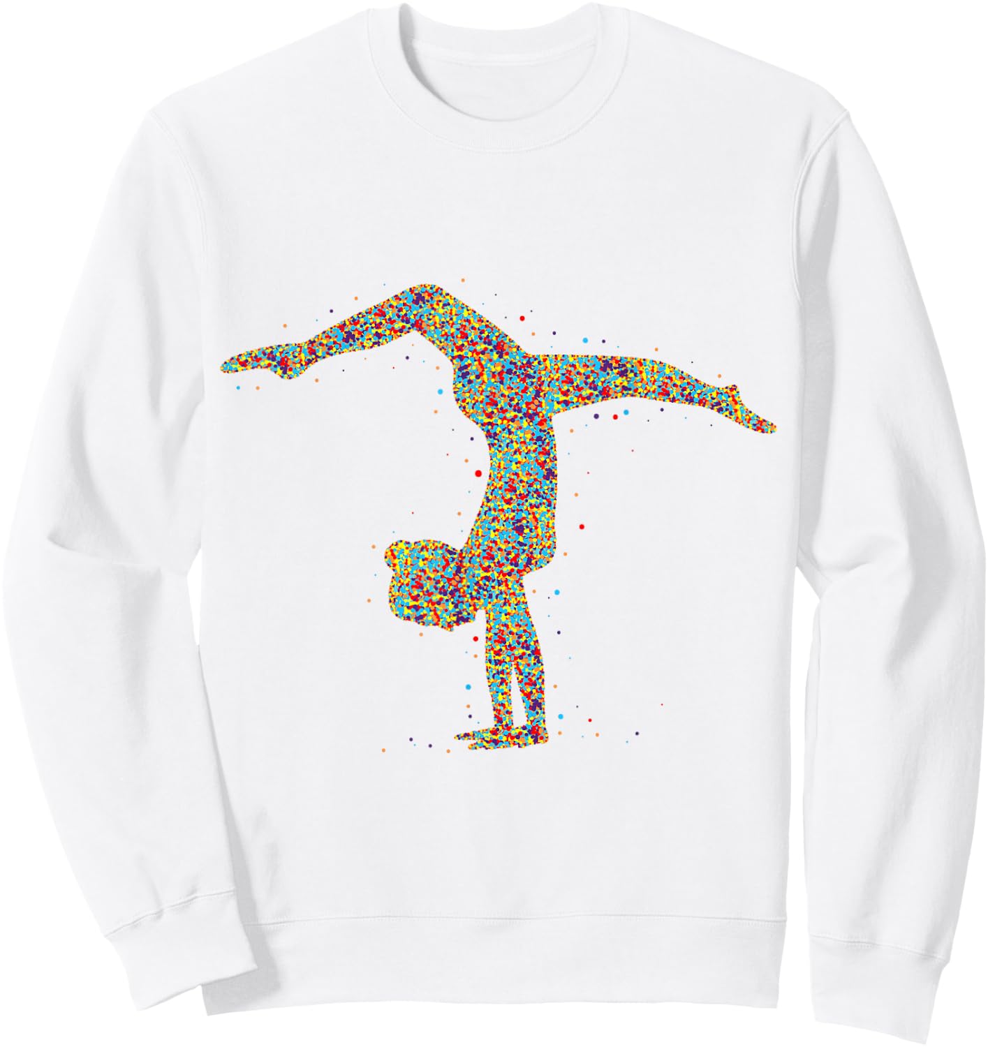 Gymnastics Gymnastics Girls Children Women Sweatshirt - Sweatshirt | White