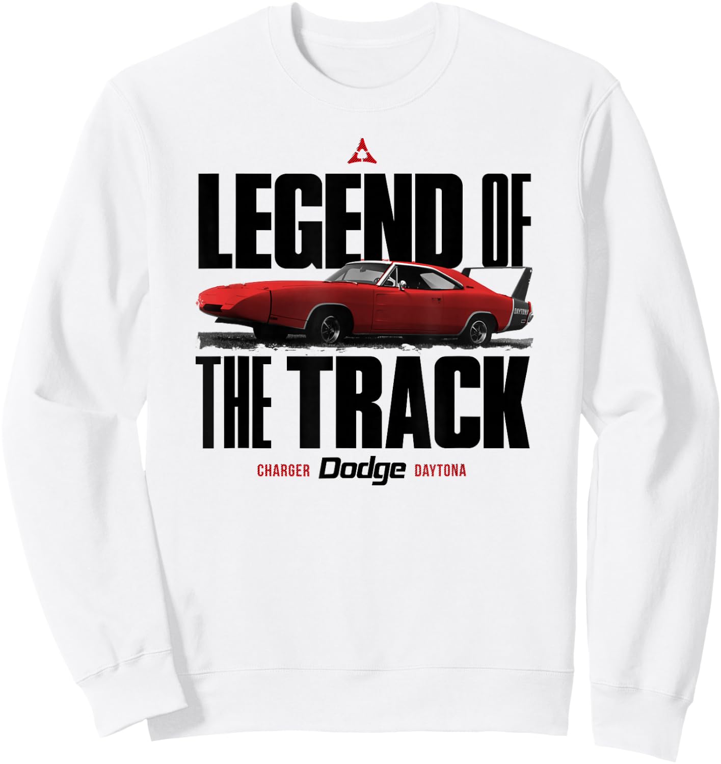 Dodge Charger Daytona Legend of the Track Sweatshirt - Sweatshirt | White