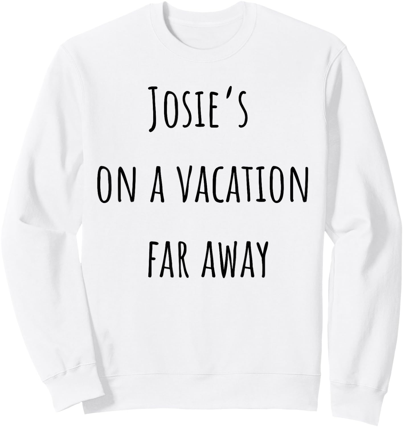 80s Song Lyrics Your Love Sweatshirt - Sweatshirt | White
