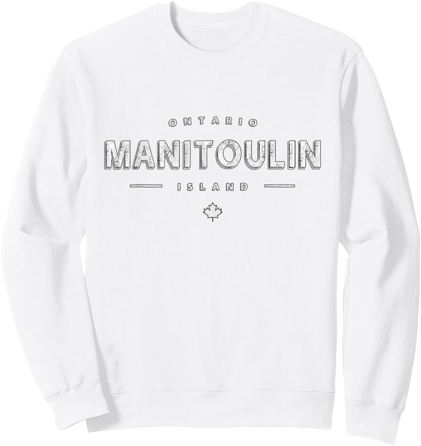 Manitoulin Island Ontario Canada - Manitoulin Island Canada Sweatshirt - Sweatshirt | White