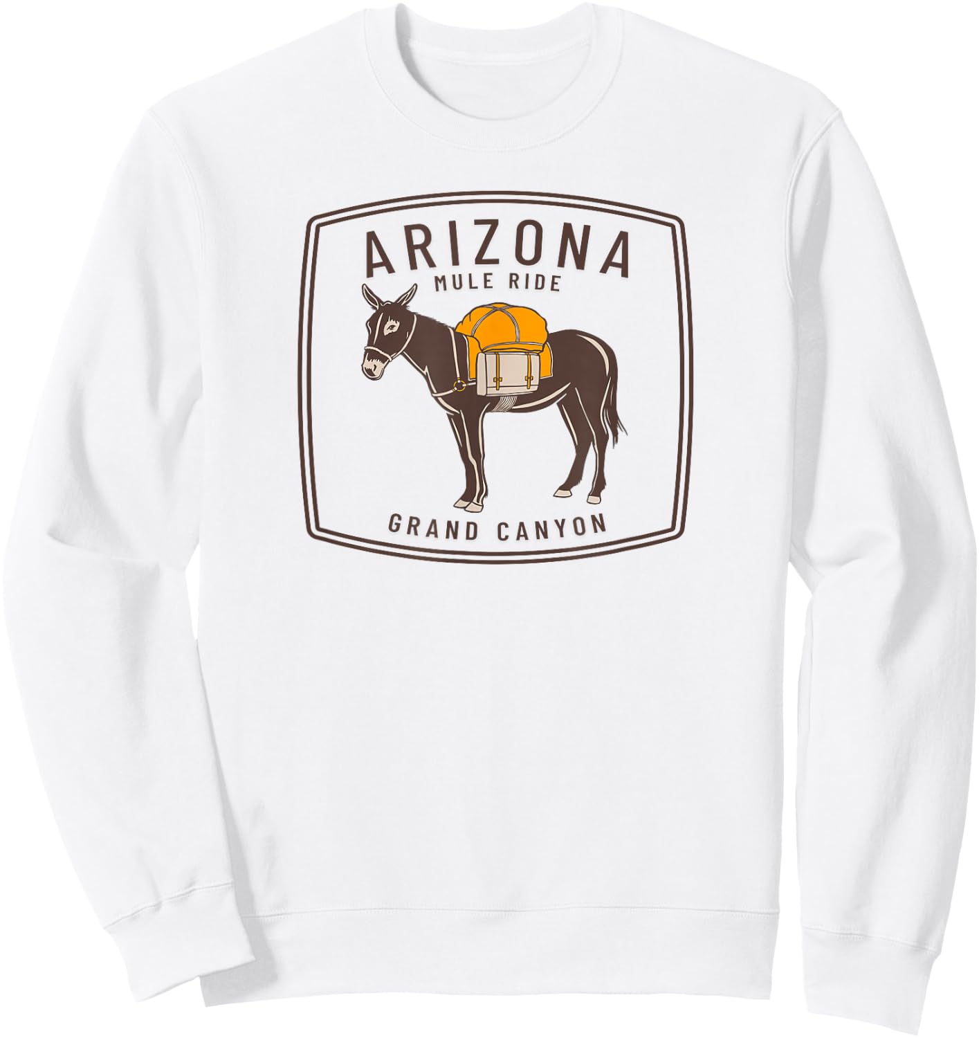 Arizona Mule Ride Sweatshirt - Sweatshirt | White