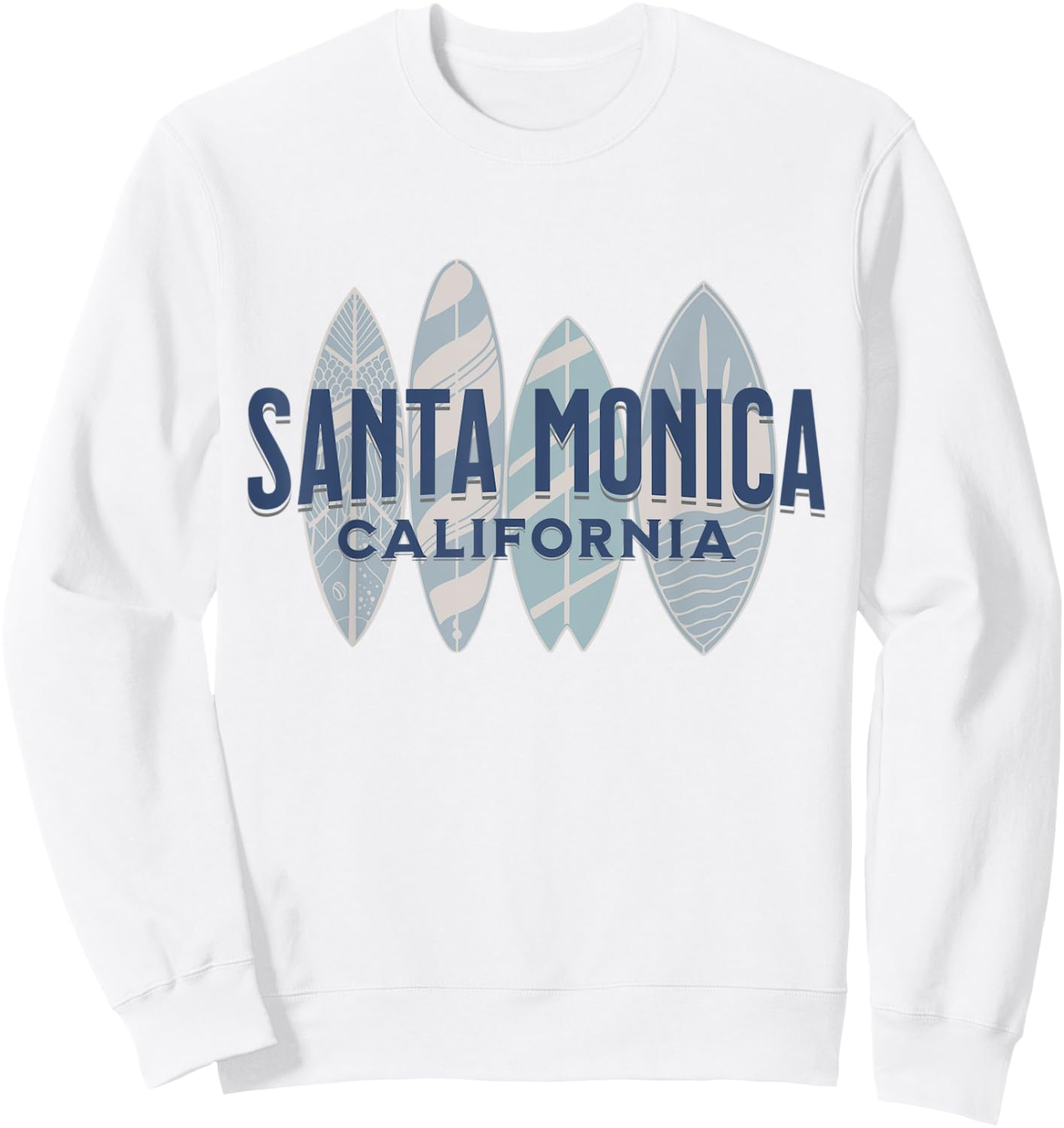 Santa Monica Sweatshirt - Sweatshirt | White