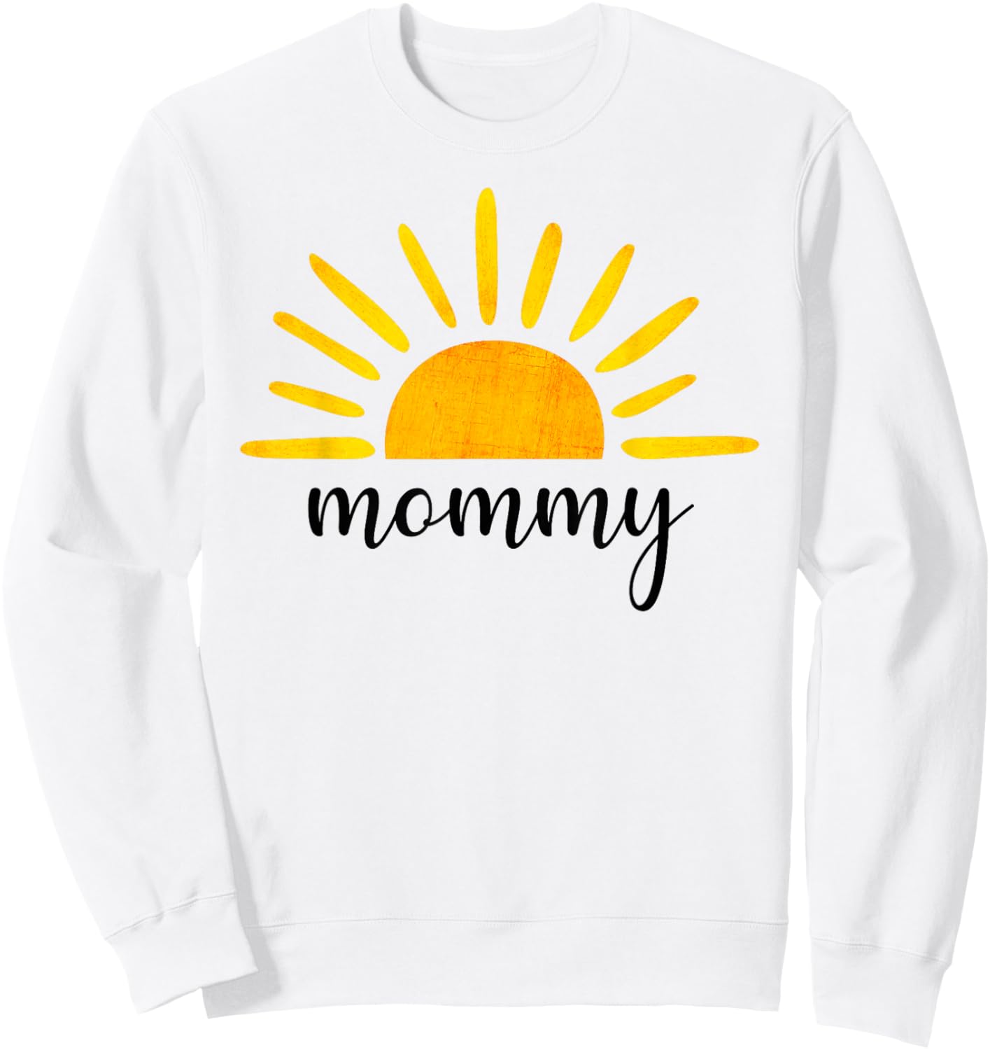 Mommy of The Birthday First Trip Around the Sun Birthday Sweatshirt - Sweatshirt | White