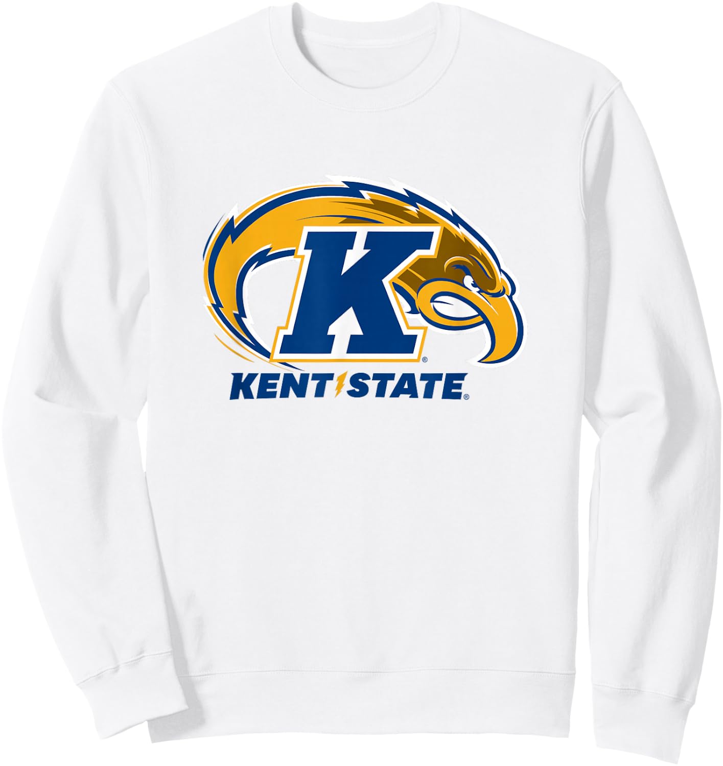 Kent State Golden Flashes | NCAA University Merch | RYLKST06 Sweatshirt - Sweatshirt | White