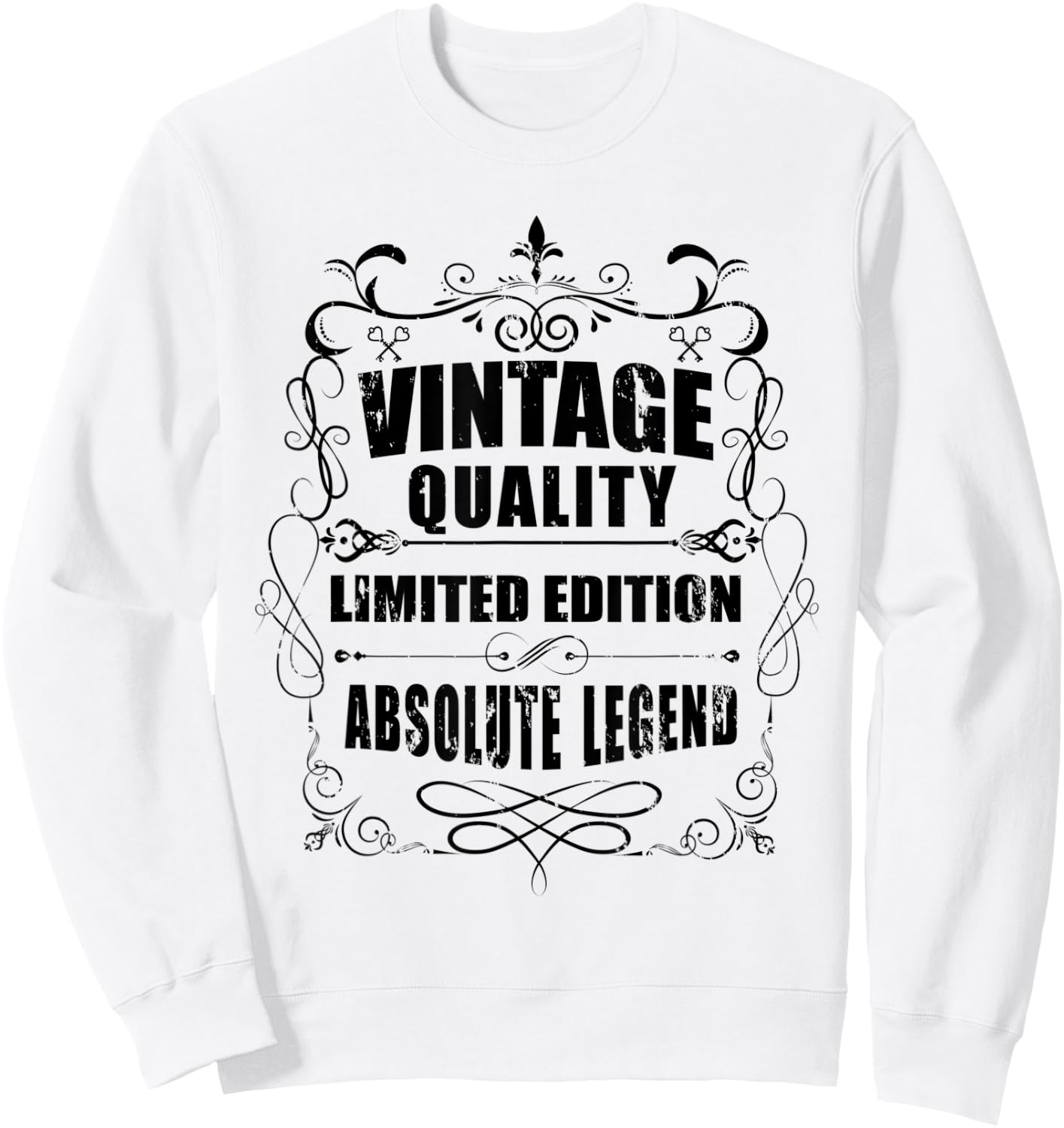 Vintage Quality: Absolute Legend - Limited Edition Sweatshirt - Sweatshirt | White