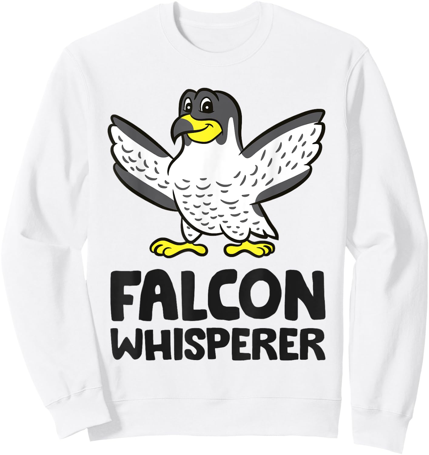 Falcon Whisperer Sweatshirt - Sweatshirt | White