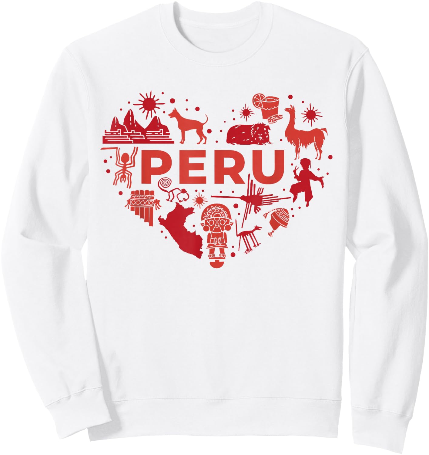 Peru Sweatshirt - Sweatshirt | White