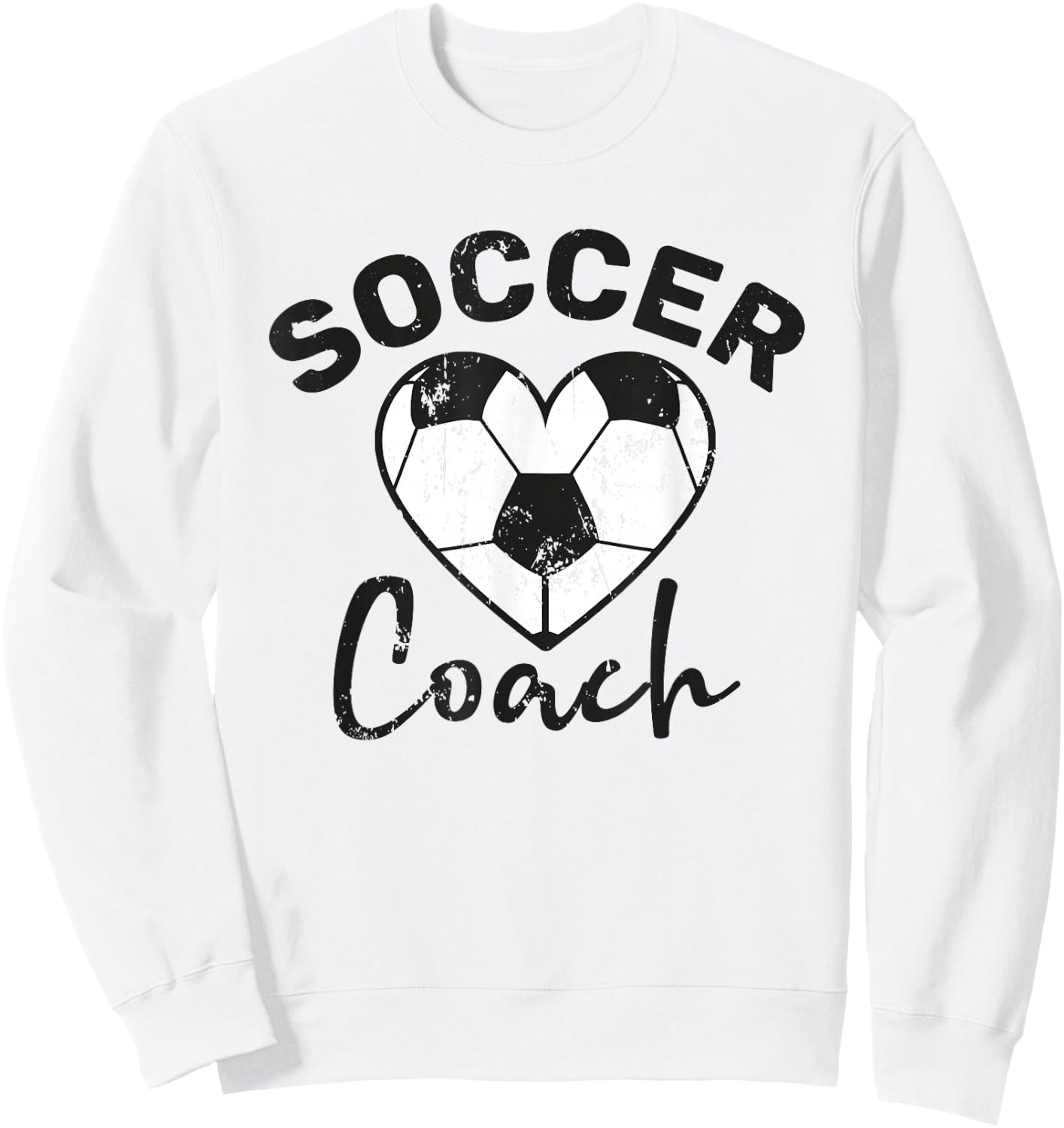 Funny Soccer Coach Sweatshirt - Sweatshirt | White