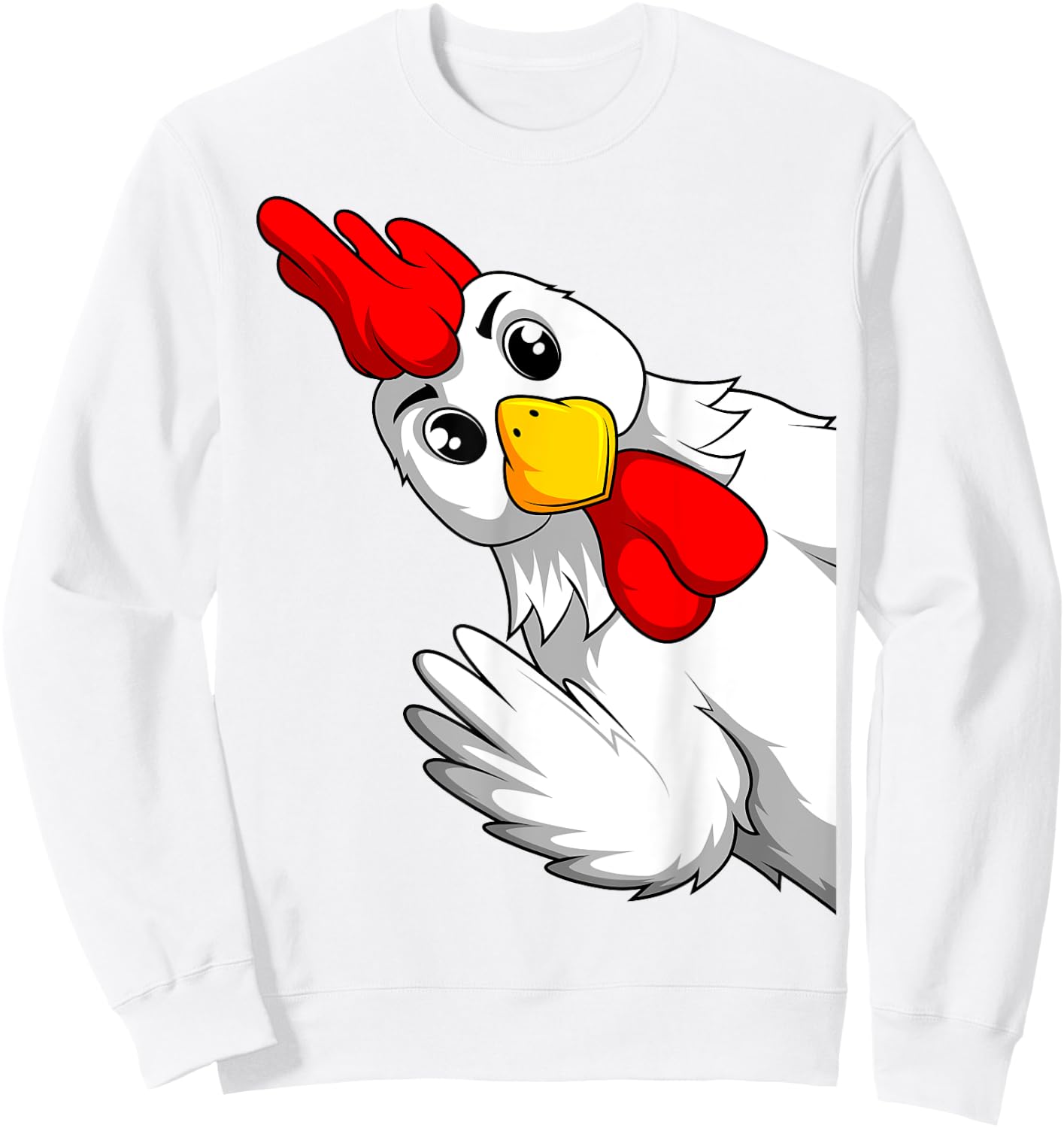 Chicken Farmer Boys Kids Girls Women Sweatshirt - Sweatshirt | White