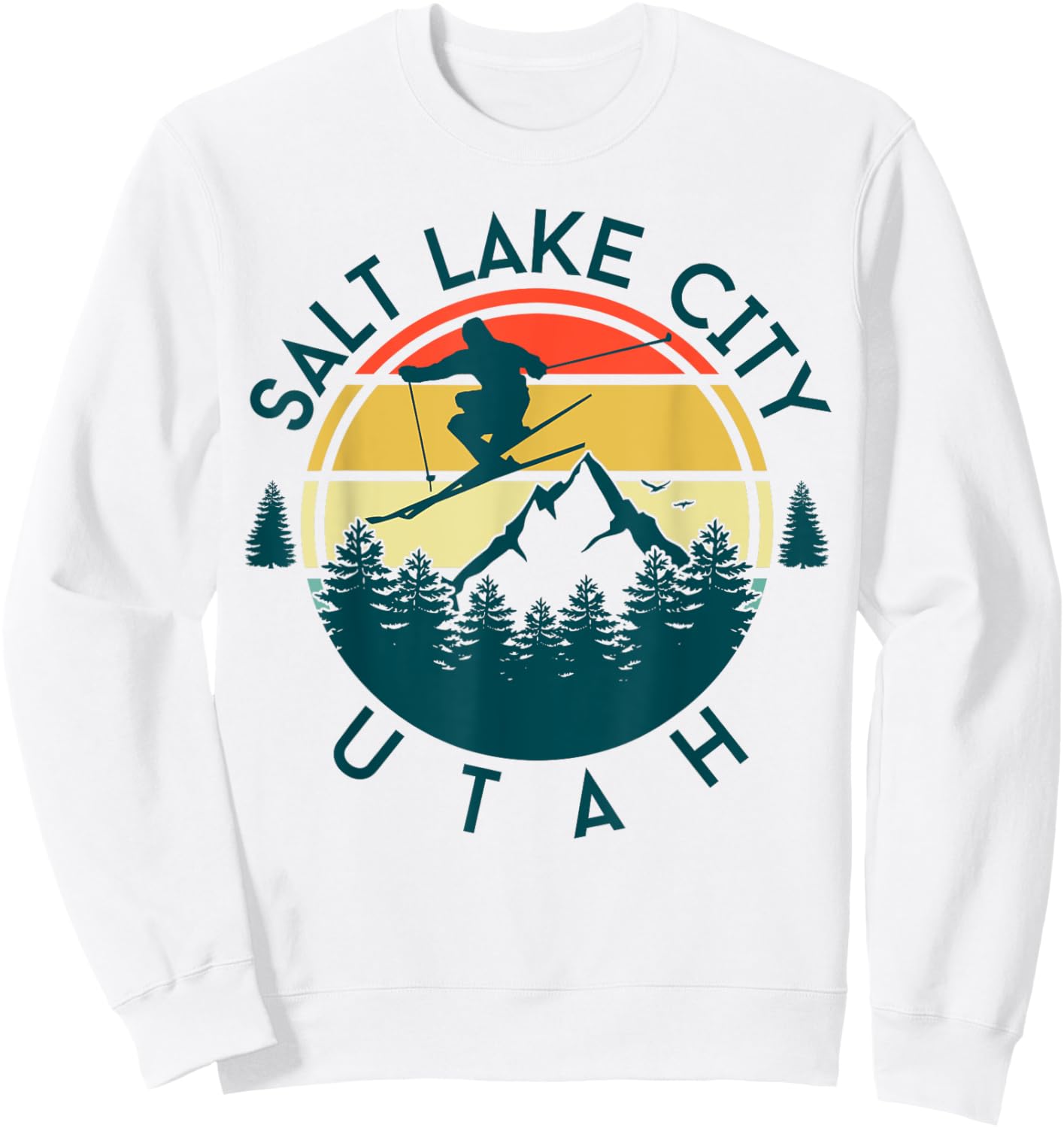 Salt Lake City Sweatshirt - Sweatshirt | White