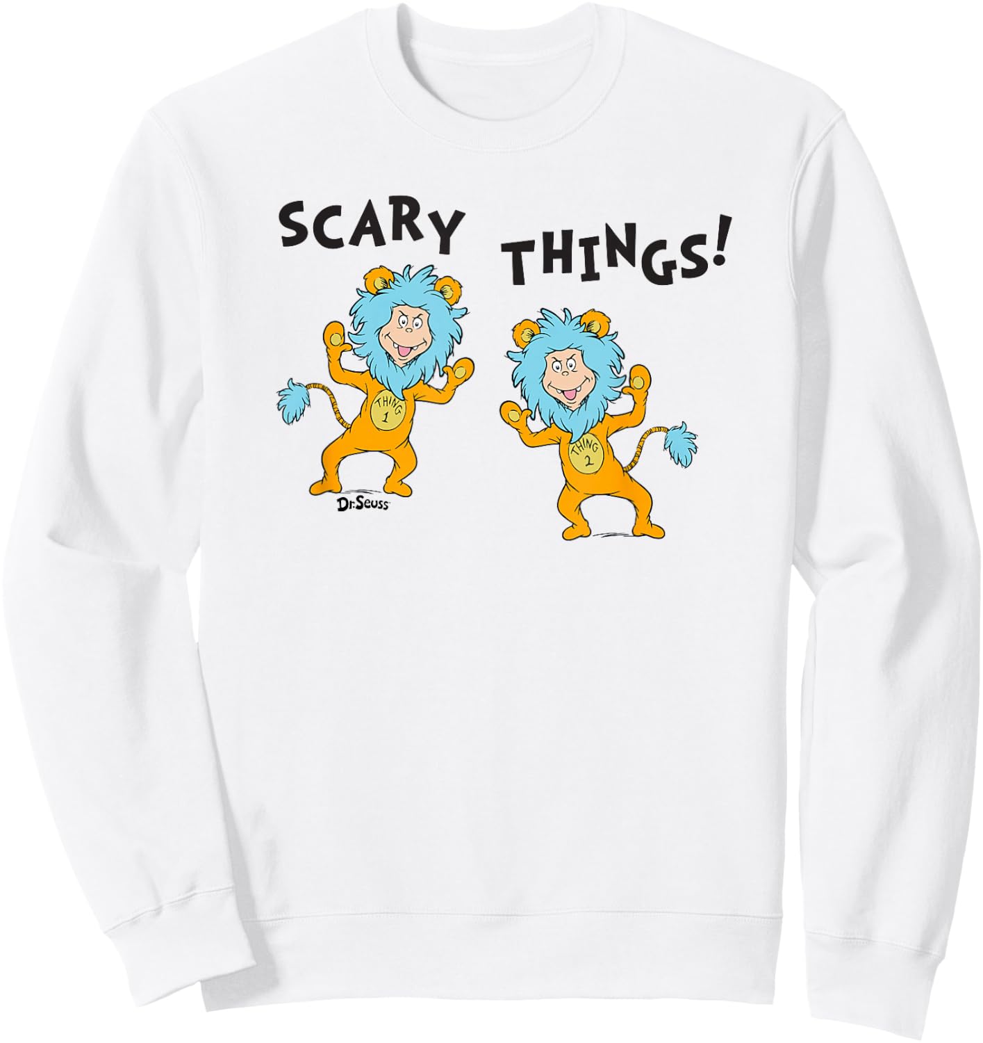 Dr. Seuss Halloween Scary Things Sweatshirt - Sweatshirt | White