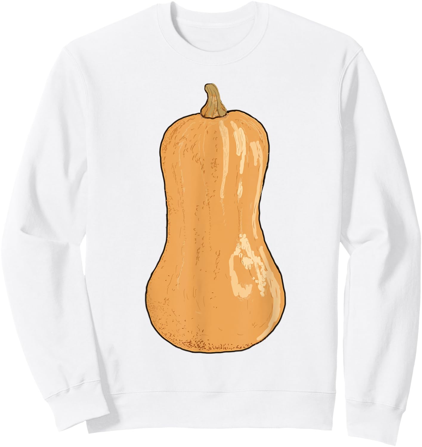 Butternut Squash Halloween Costume Gardening Farming Veggie Sweatshirt - Sweatshirt | White