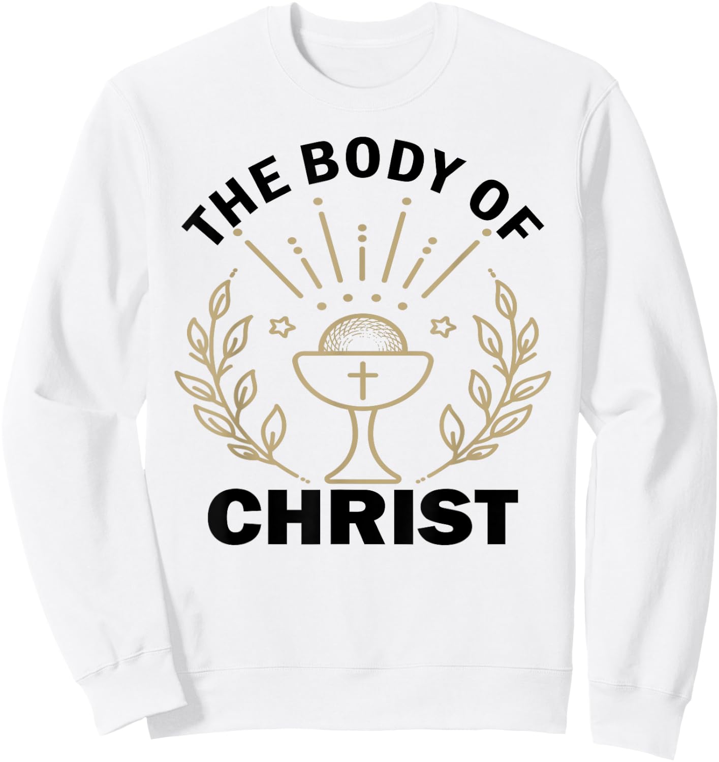 First Communion Eucharist Miracles Catholic Sweatshirt - Sweatshirt | White