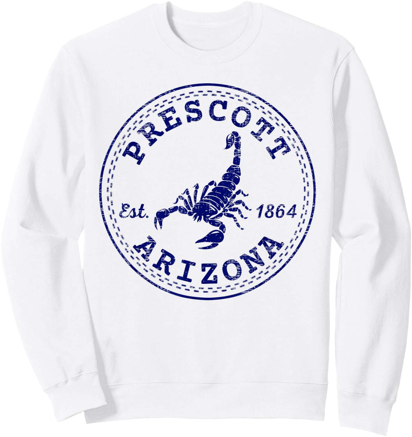 Prescott Arizona Vintage Sweatshirt - Sweatshirt | White
