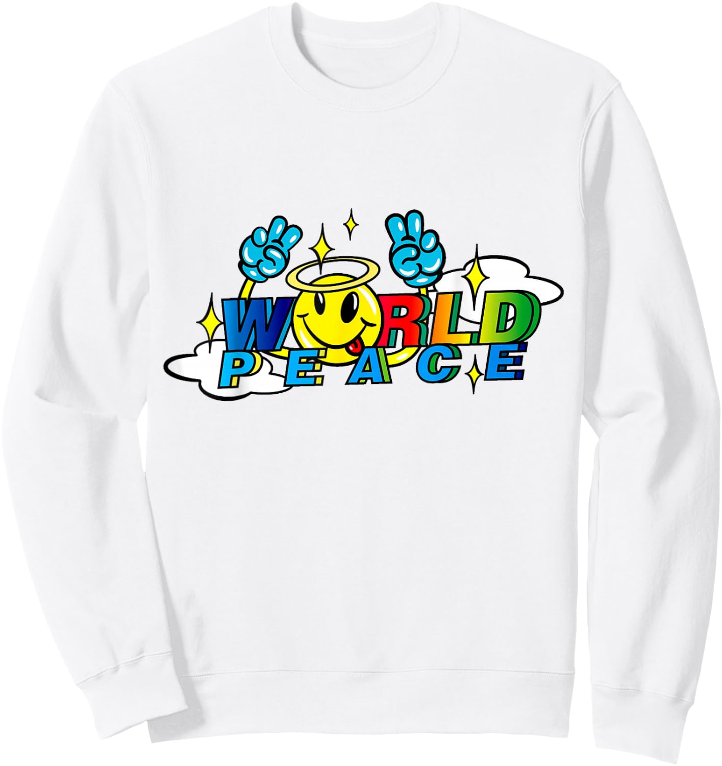 You Can Run But You Can't Hyde - Sam World Peace Sweatshirt - Sweatshirt | White