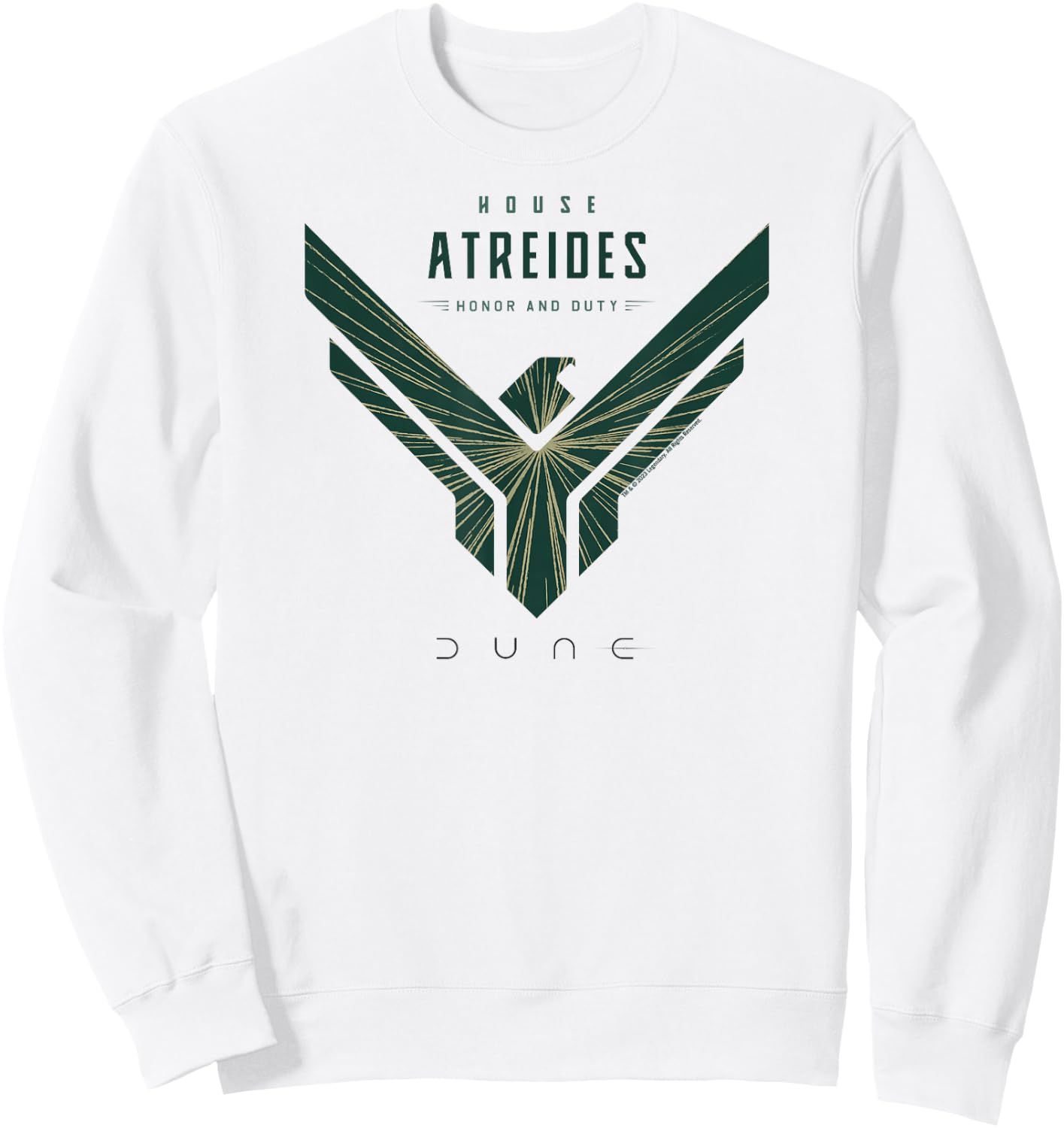 Dune House Atreidas Sweatshirt - Sweatshirt | White