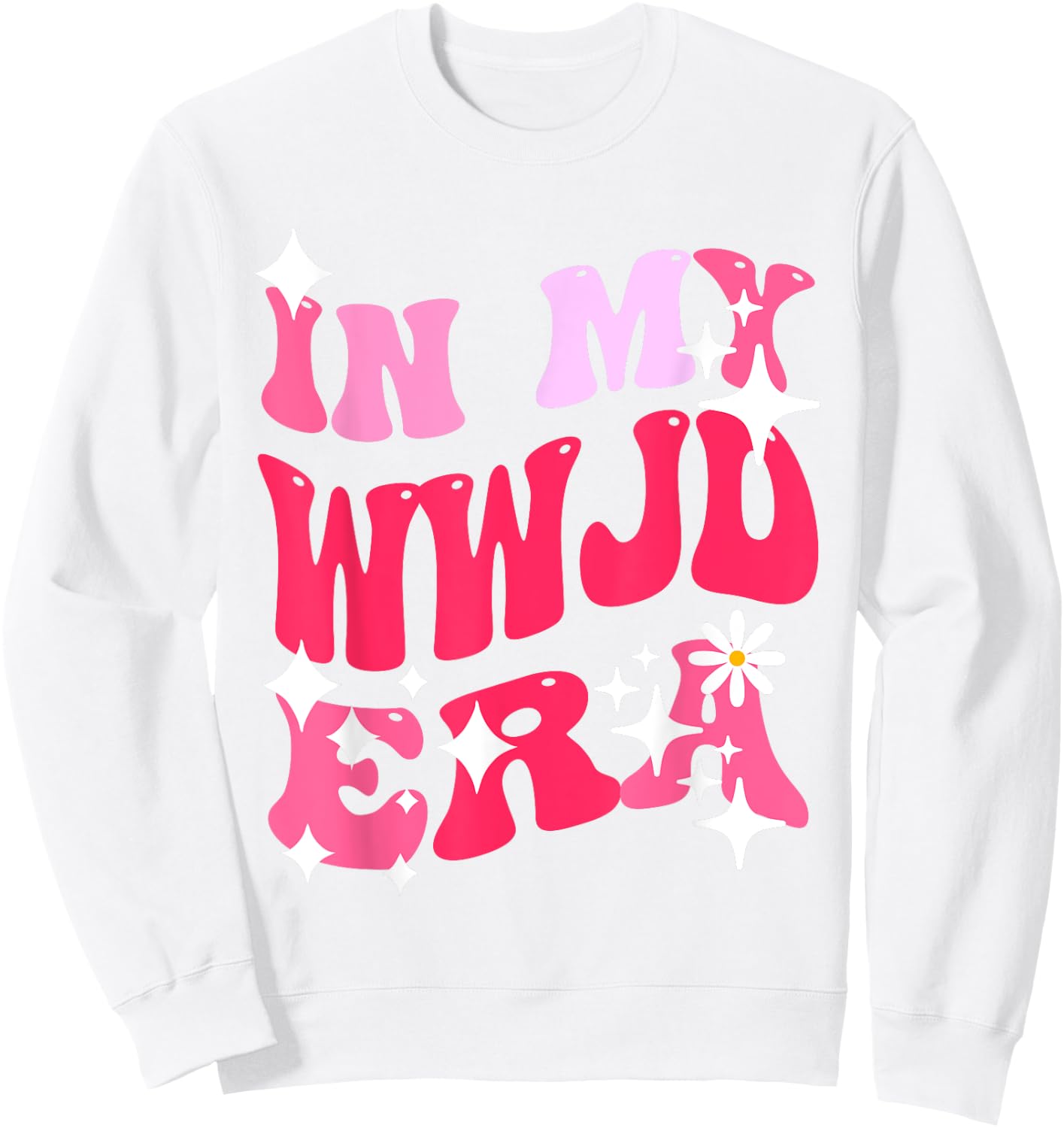 In My WWJD Era Christian Sweatshirt - Sweatshirt | White