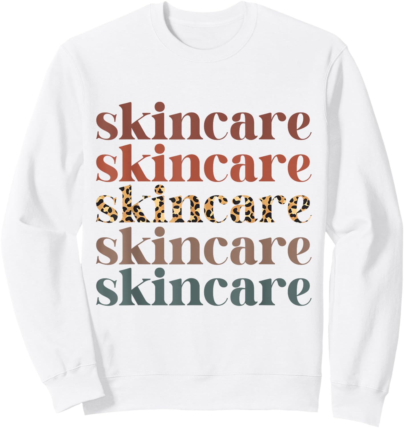 Skincare Skin Esthetician Skin care Retro Skincare Sweatshirt - Sweatshirt | White