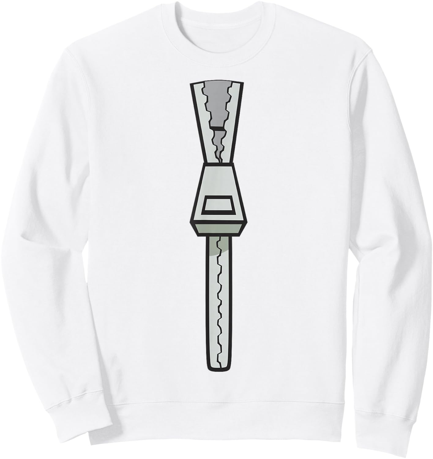 Invader Zim Halloween Gir Zipper Costume Sweatshirt - Sweatshirt | White