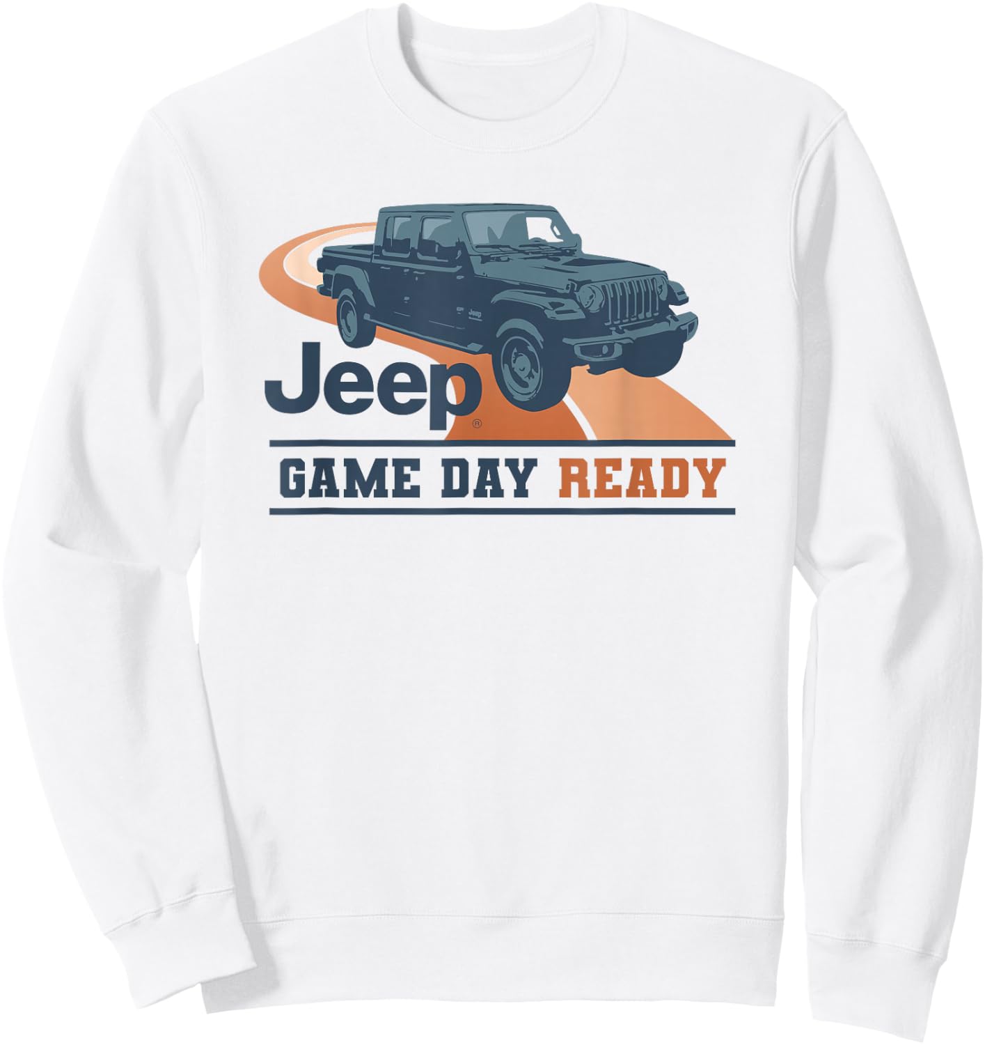 Jeep Game Day Ready Sweatshirt - Sweatshirt | White