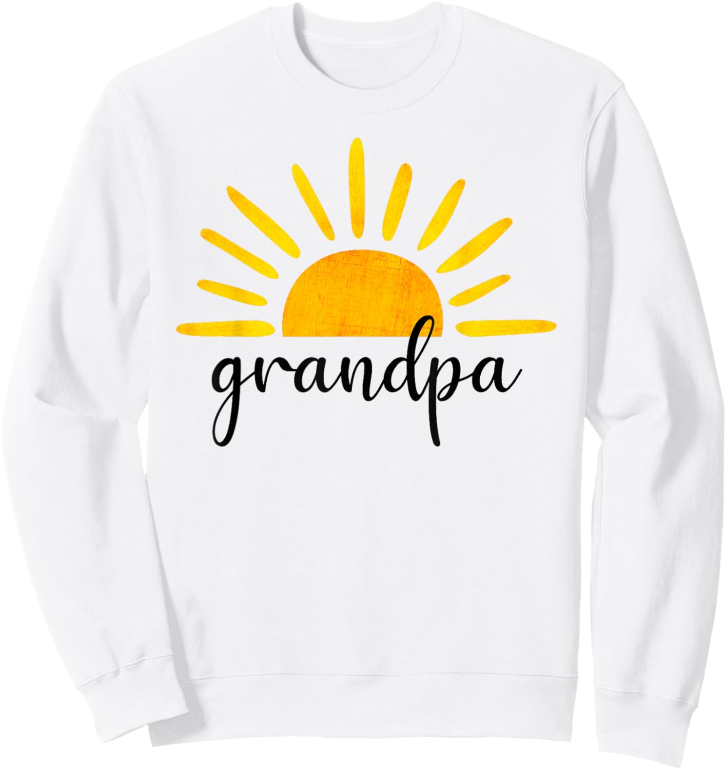 Grandpa of The Birthday First Trip Around the Sun Birthday Sweatshirt - Sweatshirt | White