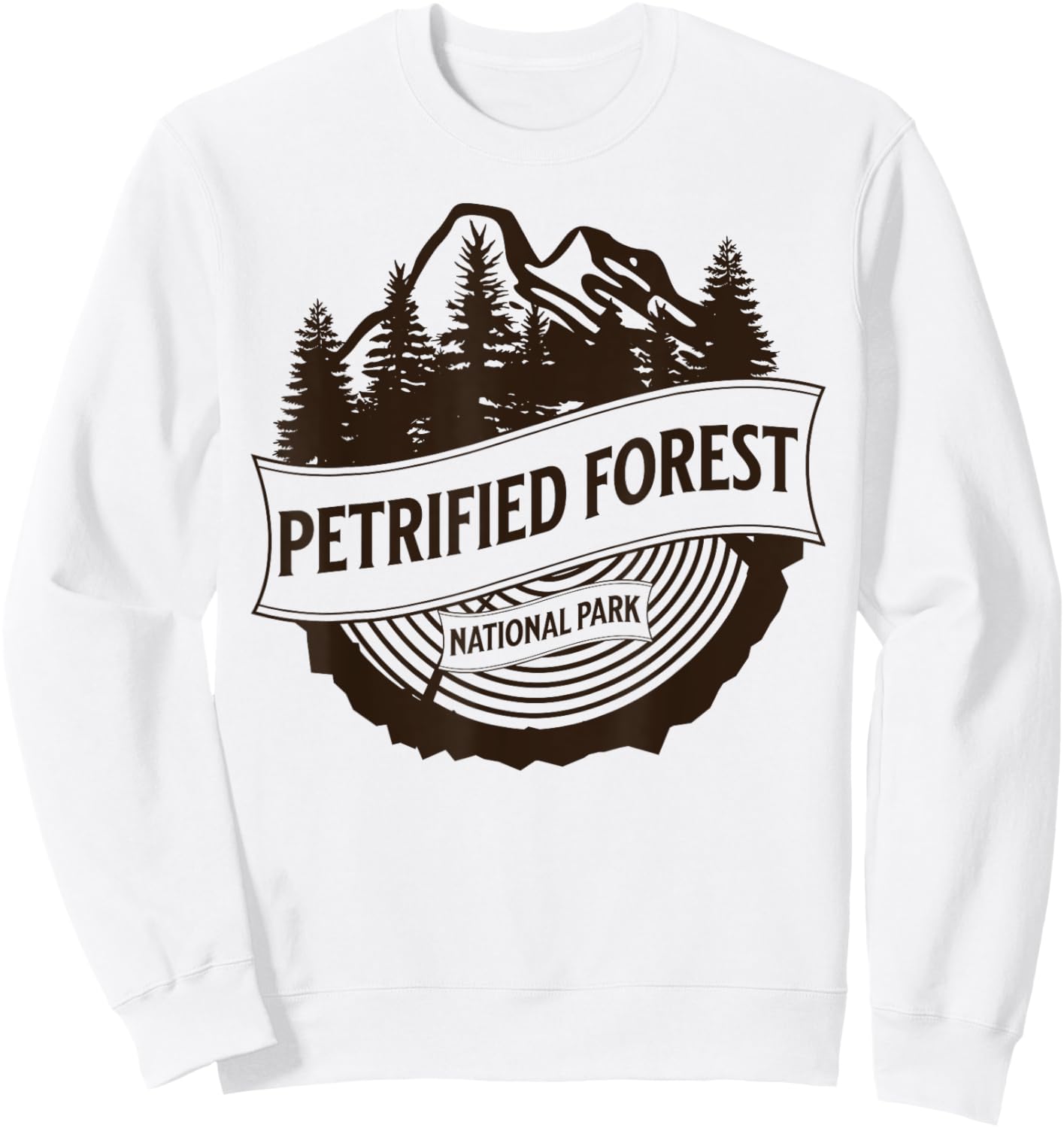 Petrified Forest National Park Sweatshirt - Sweatshirt | White