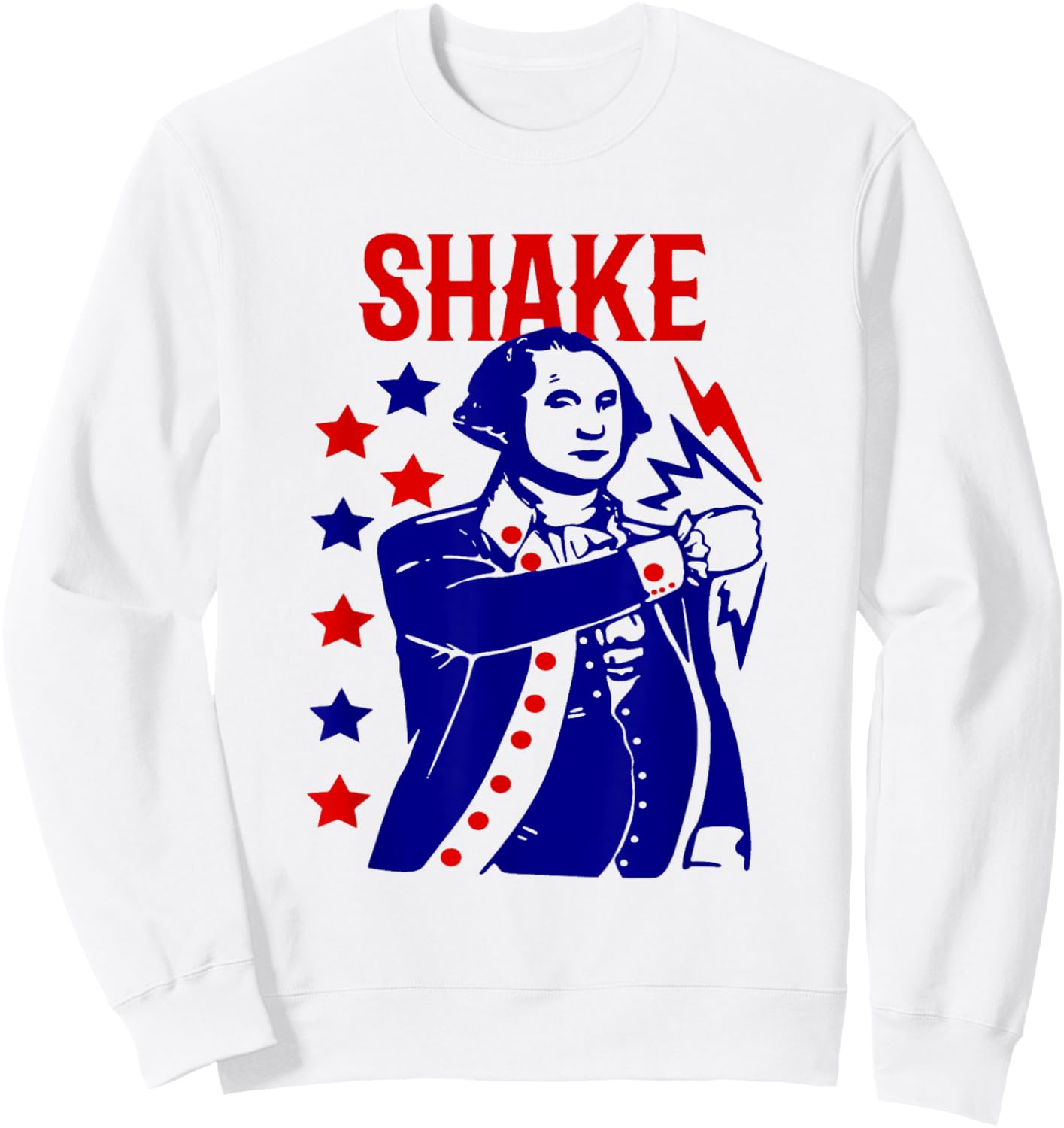 Funny Shake and Bake 4th of July Couple Matching Men Sweatshirt - Sweatshirt | White