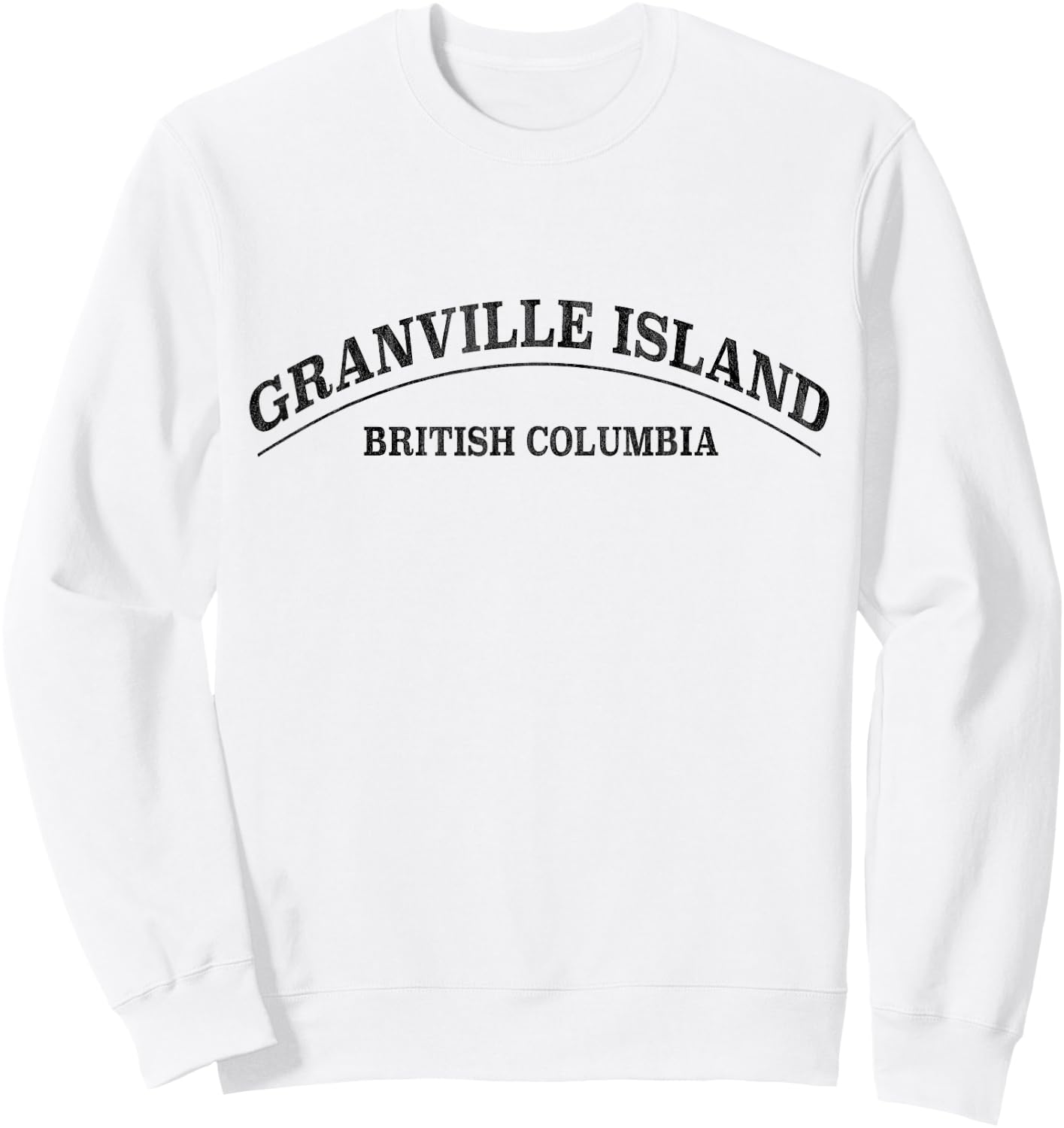 Granville Island Canada - Granville Island British Columbia Sweatshirt - Sweatshirt | White