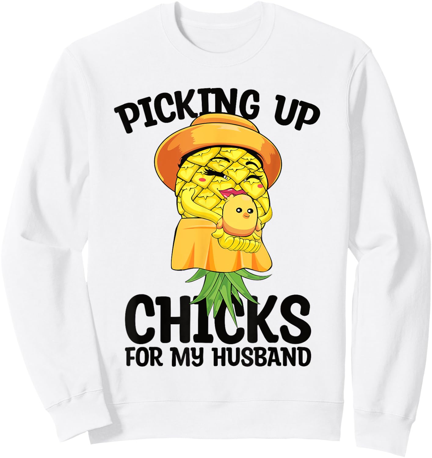 Swinger Funny Picking up Chicks Swinger Women Wife Sweatshirt - Sweatshirt | White