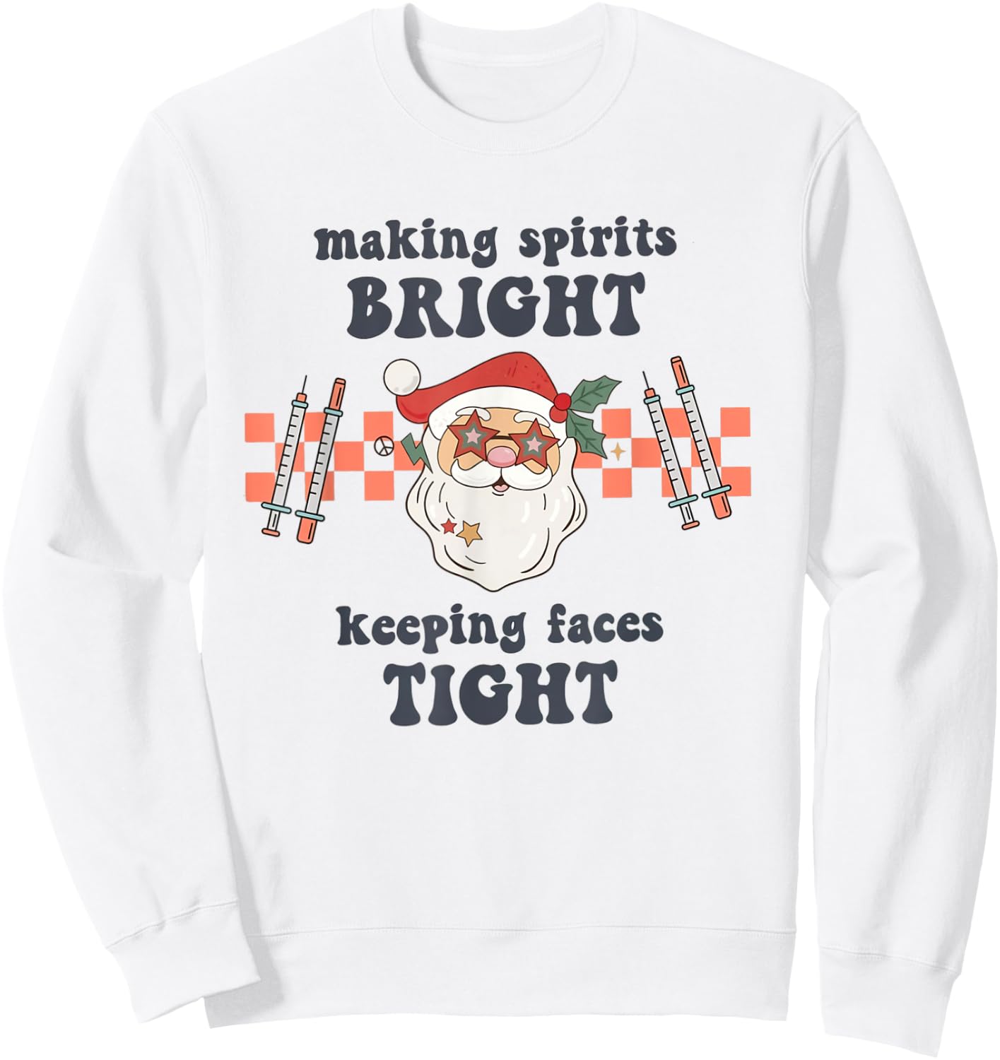 Nurse Injector Christmas Filler Dysport Dealer Cosmetic Sweatshirt - Sweatshirt | White