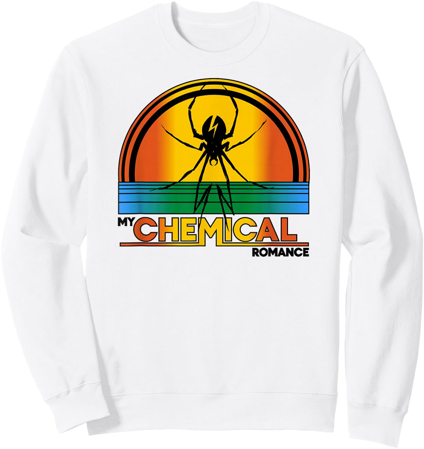 My Chemical Romance Spider Rising Sweatshirt - Sweatshirt | White