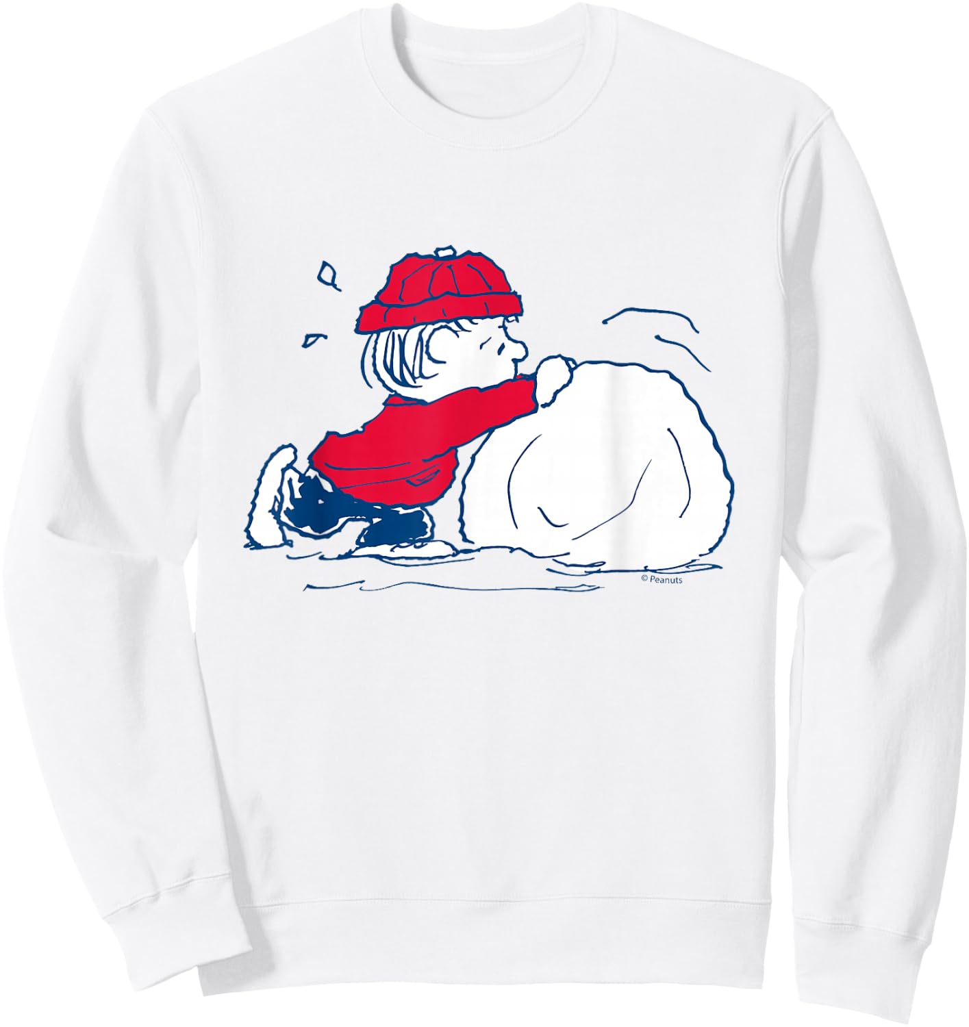 Peanuts - Linus Snowball Sweatshirt - Sweatshirt | White