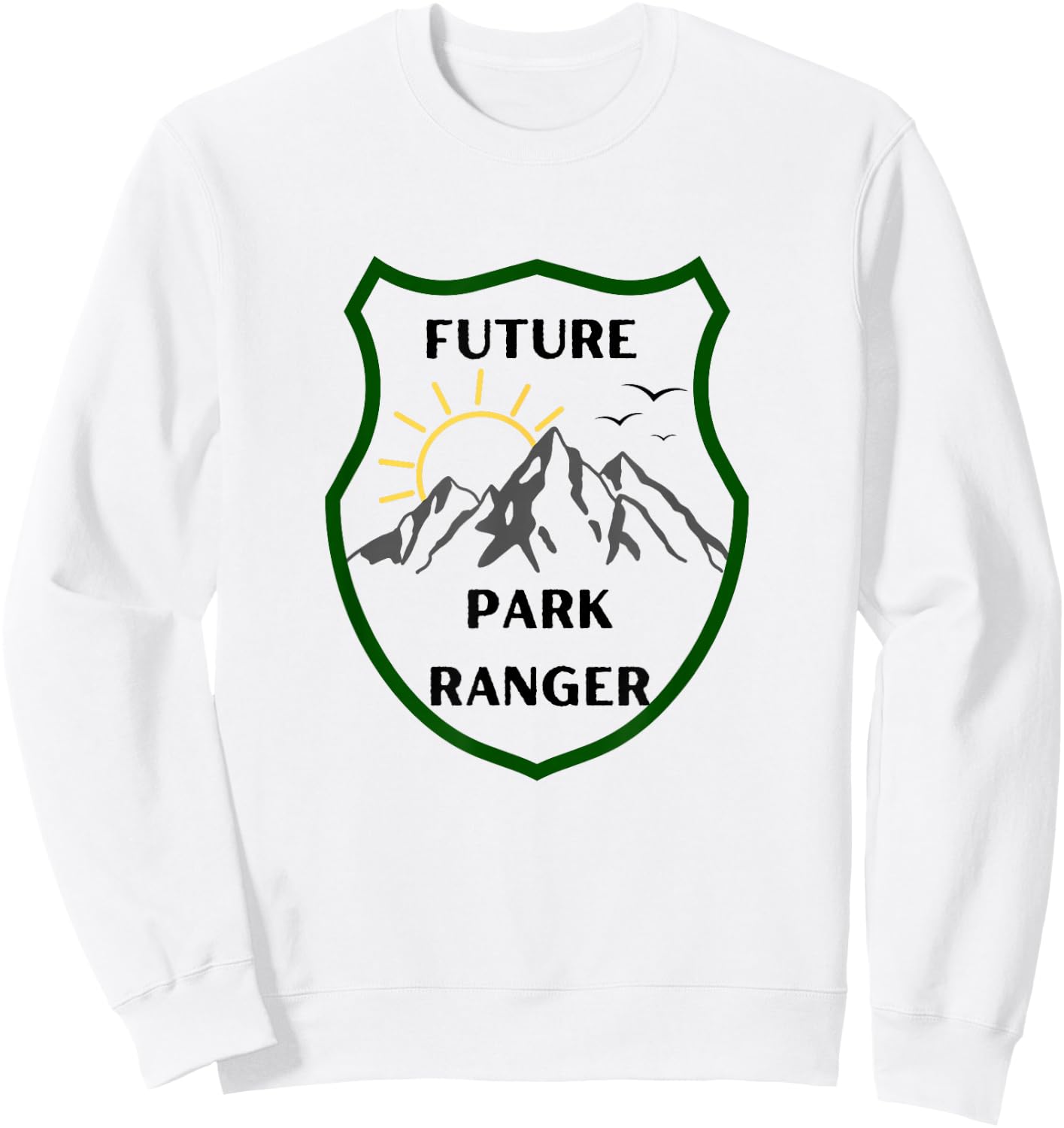 Future Park Ranger Sweatshirt - Sweatshirt | White