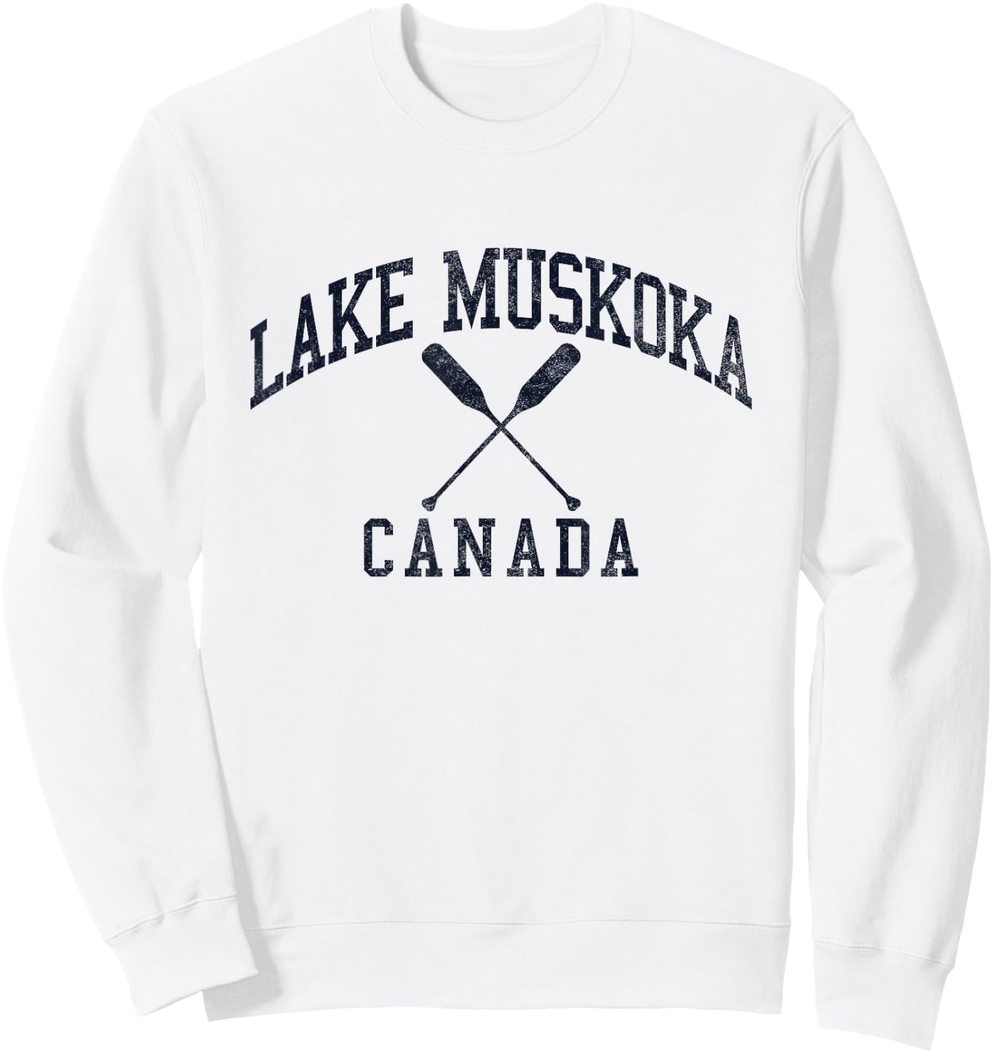 Lake Muskoka Canada Sweatshirt - Sweatshirt | White