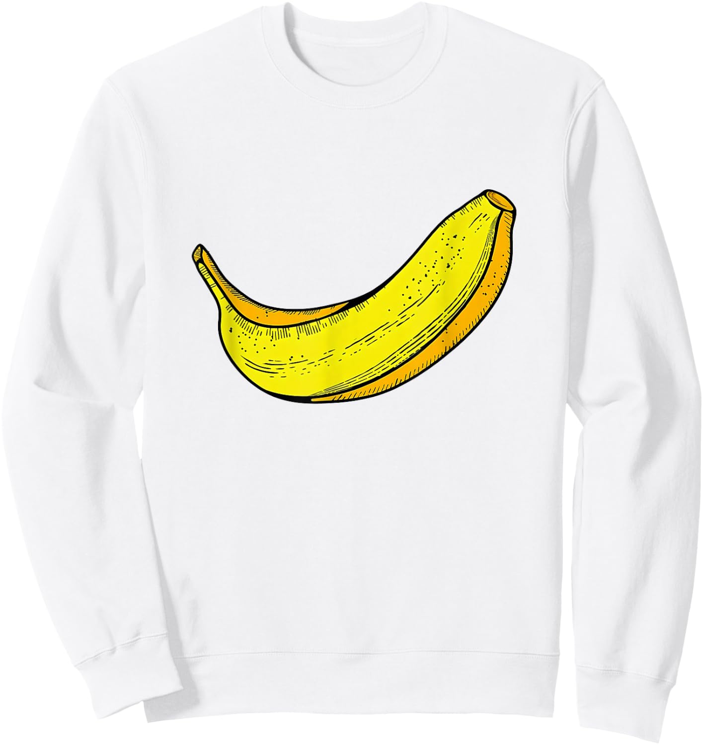 Banana shirt , banana for boys, banana for Sweatshirt - Sweatshirt | White