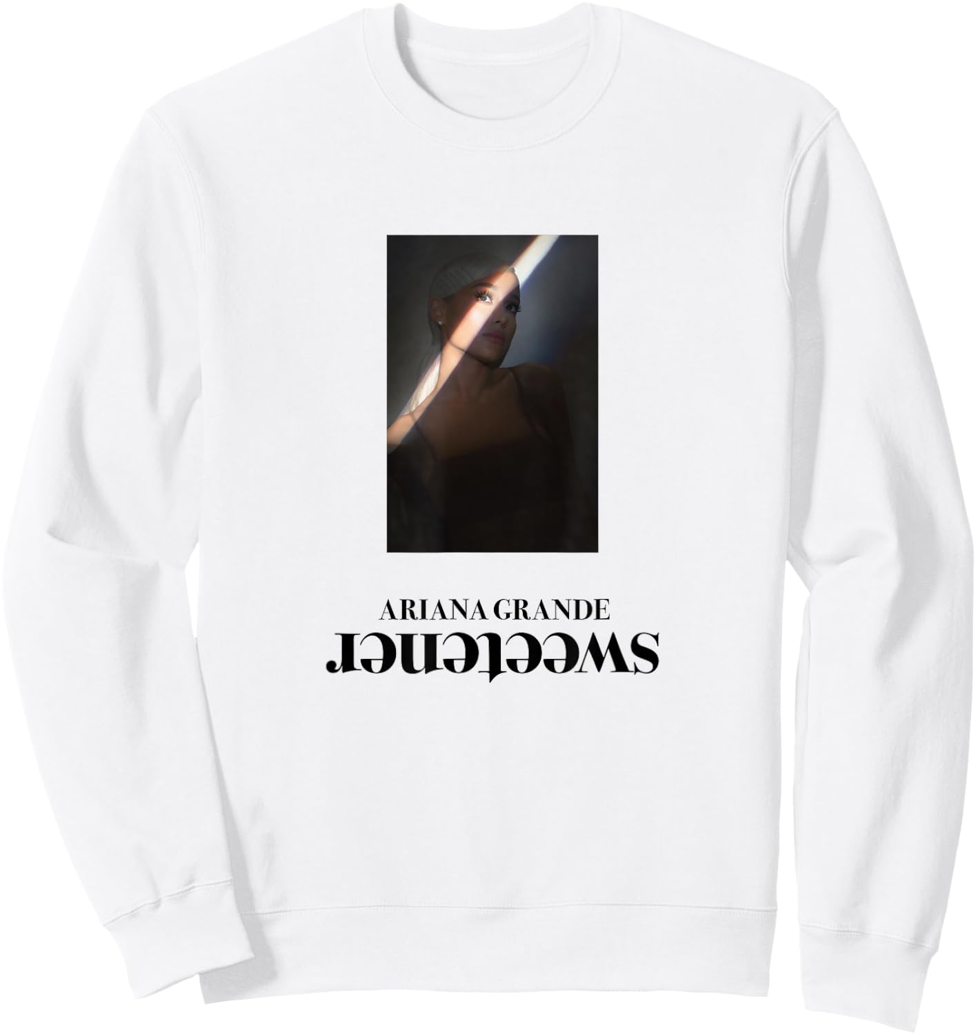 Official Ariana Grande Sweetener Sweatshirt - Sweatshirt | White