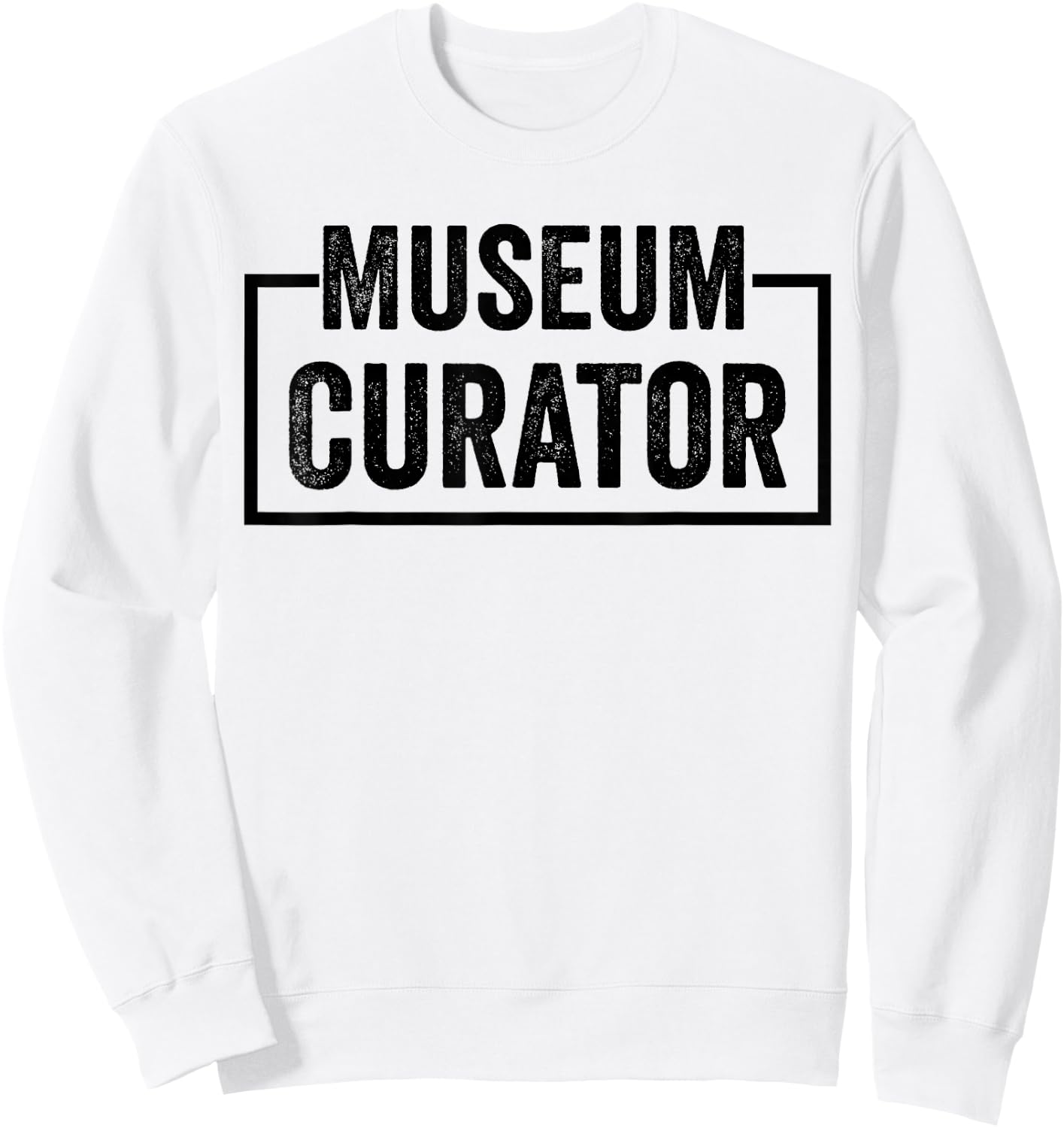 Museum Curator Sweatshirt - Sweatshirt | White