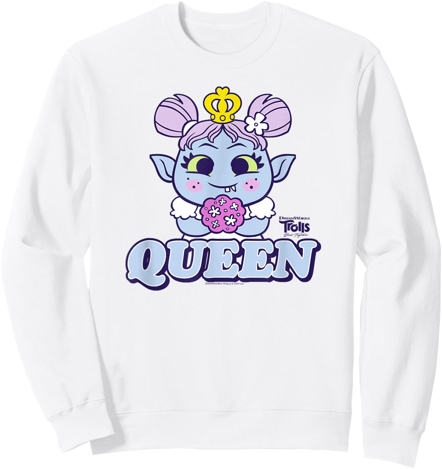 DreamWorks Trolls Band Together Queen Bridget Sweatshirt - Sweatshirt | White