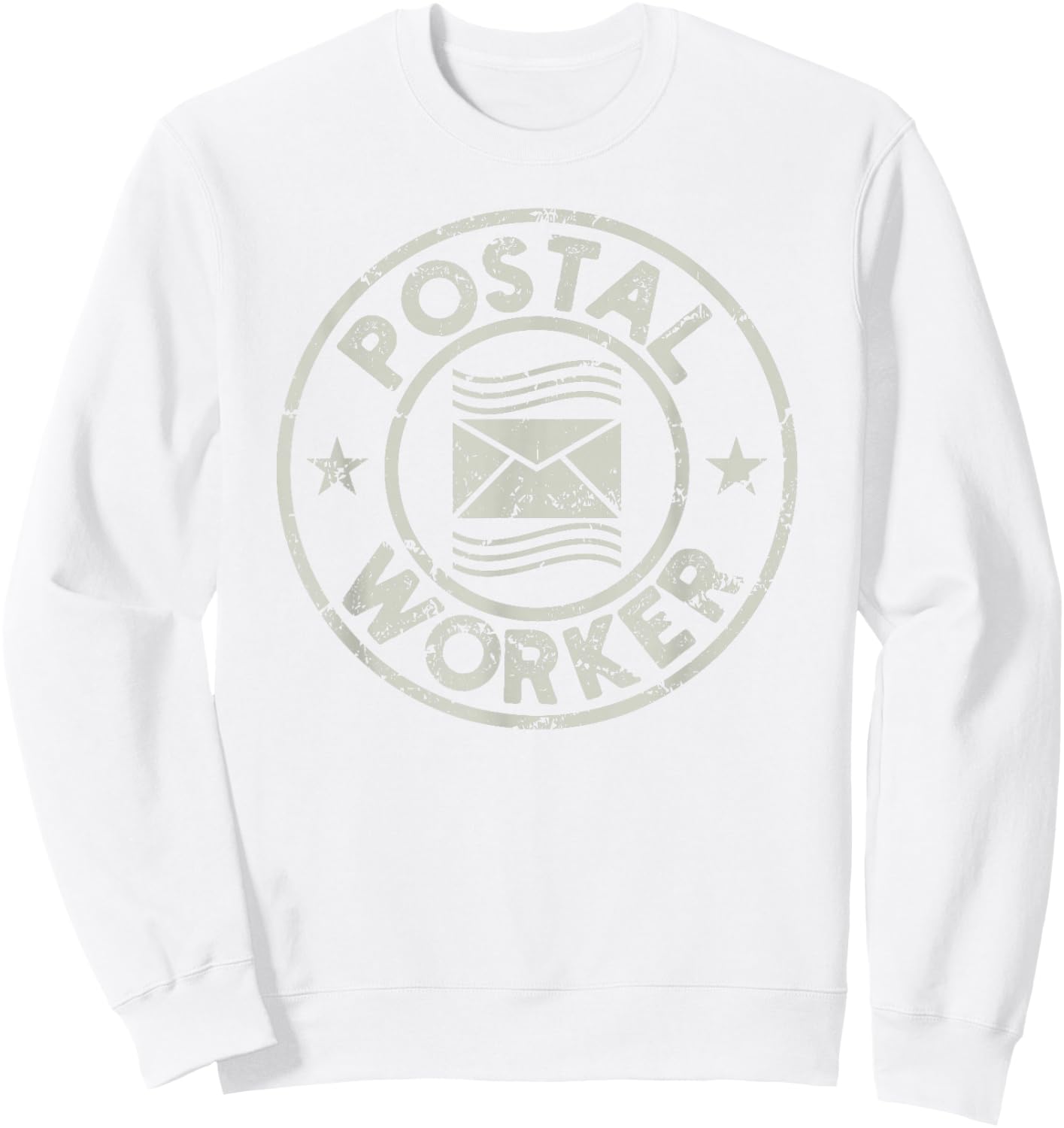 Postal Worker Delivery Service Post Office Sweatshirt - Sweatshirt | White
