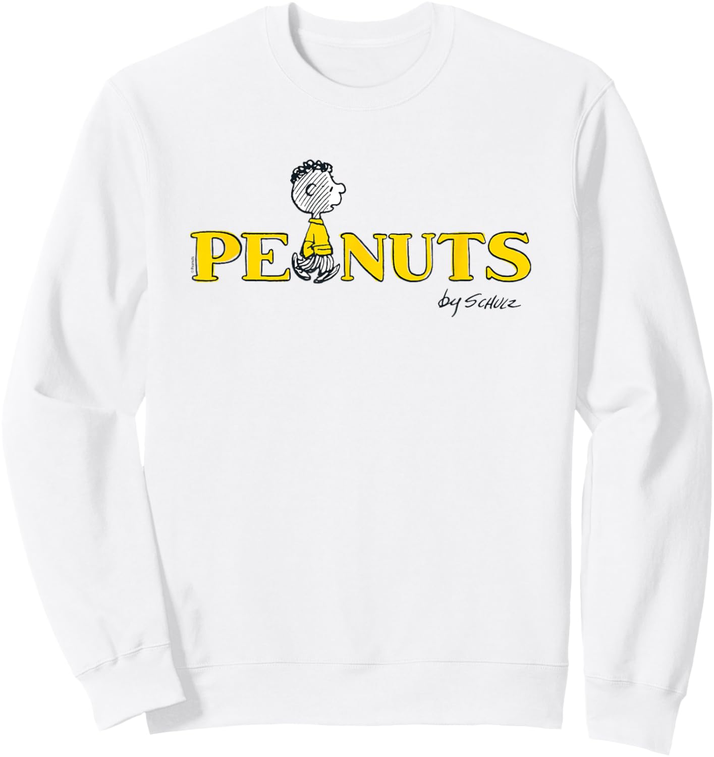 Peanuts - Franklin Peanuts Logo Sweatshirt - Sweatshirt | White