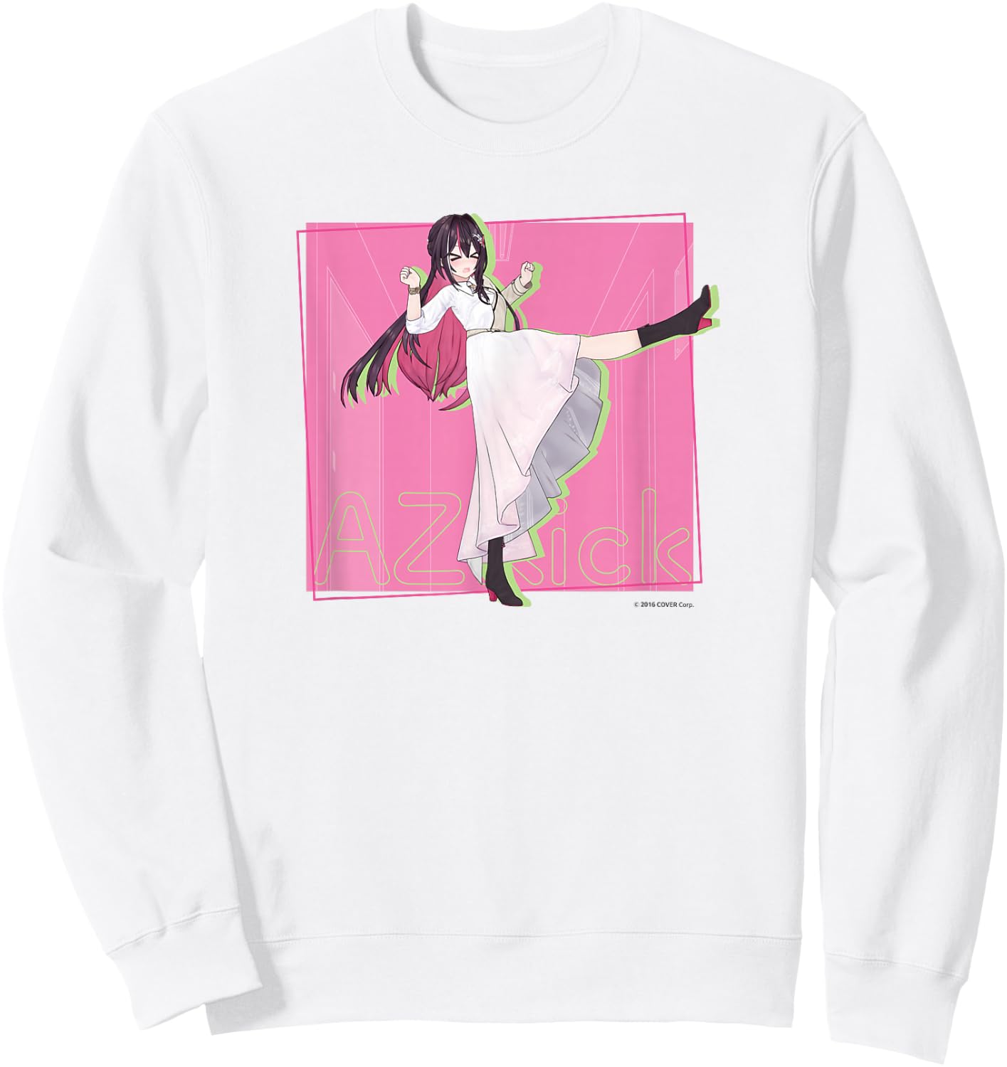 【AZKi】holo no graffiti Greatest Moments Sweatshirt - Sweatshirt | White