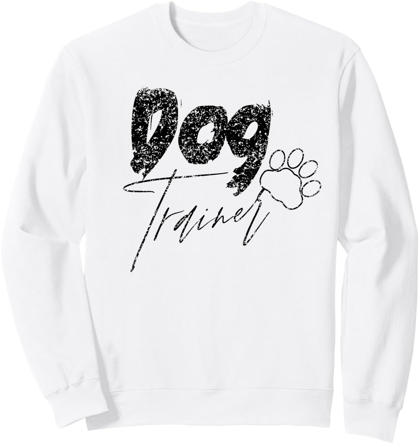 Dog Trainer Training Service Handler Sweatshirt - Sweatshirt | White