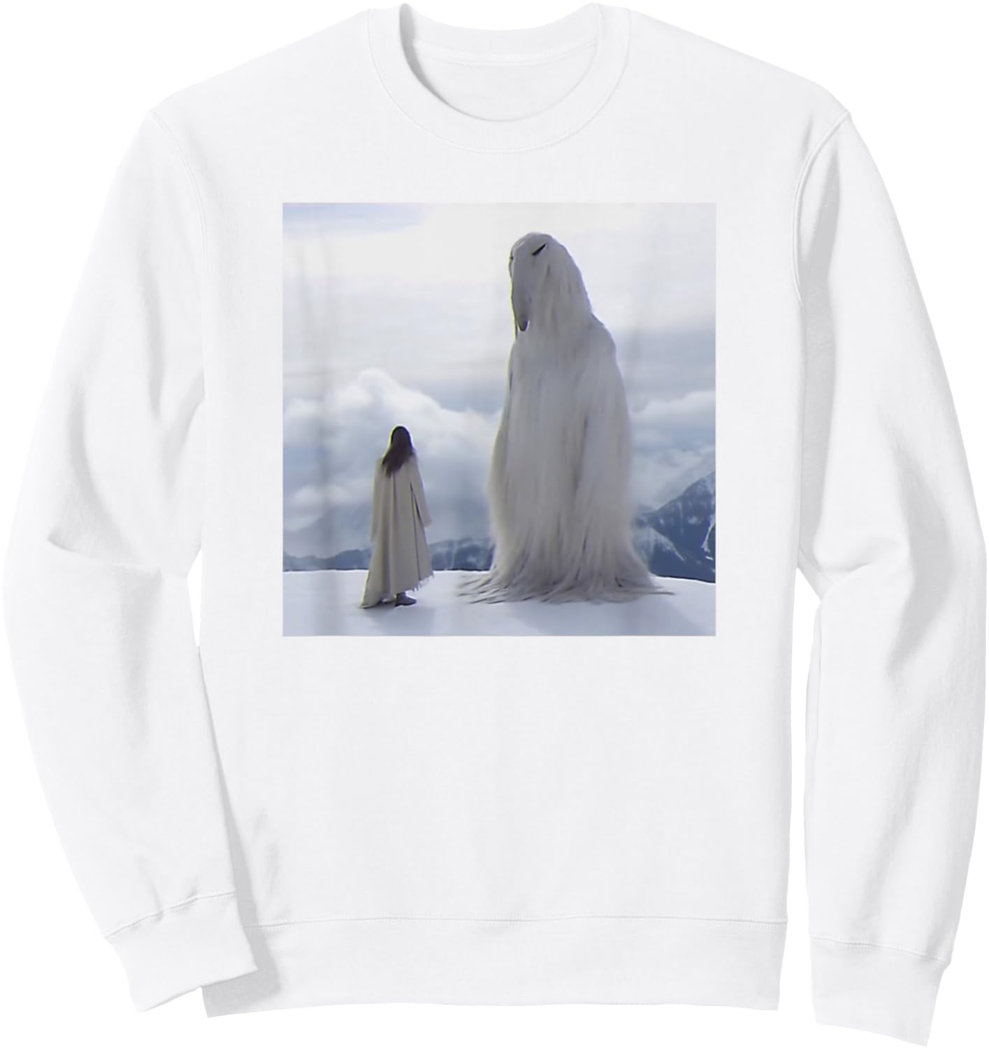Erosion Bird Meme Sweatshirt - Sweatshirt | White