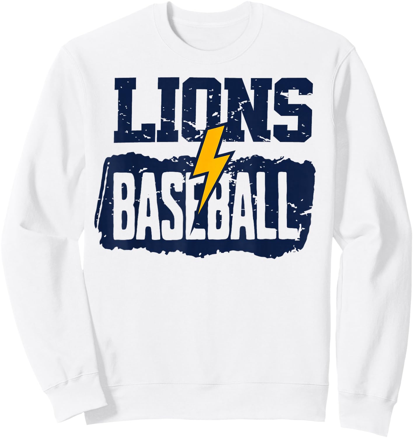 Lions baseball Sweatshirt - Sweatshirt | White