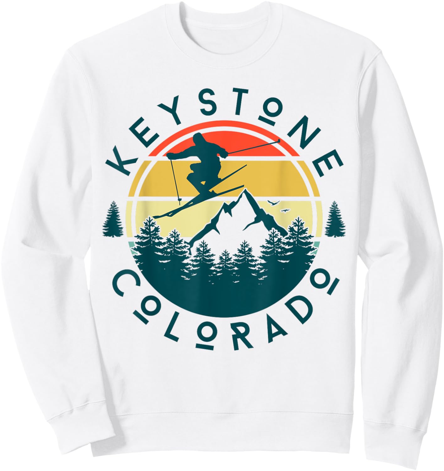 Keystone Colorado Sweatshirt - Sweatshirt | White
